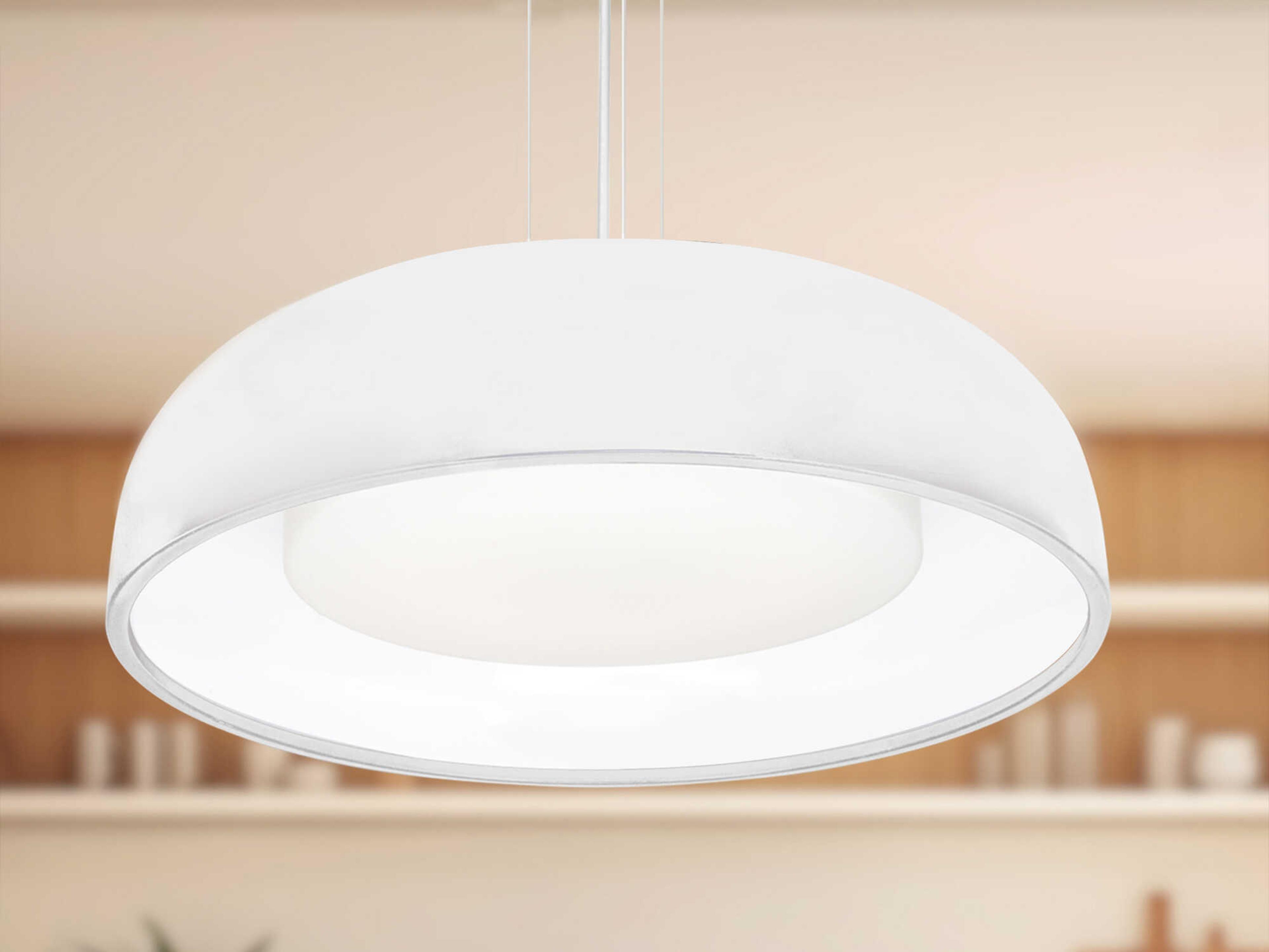 Kuzco Lighting Beacon White Round Pendant