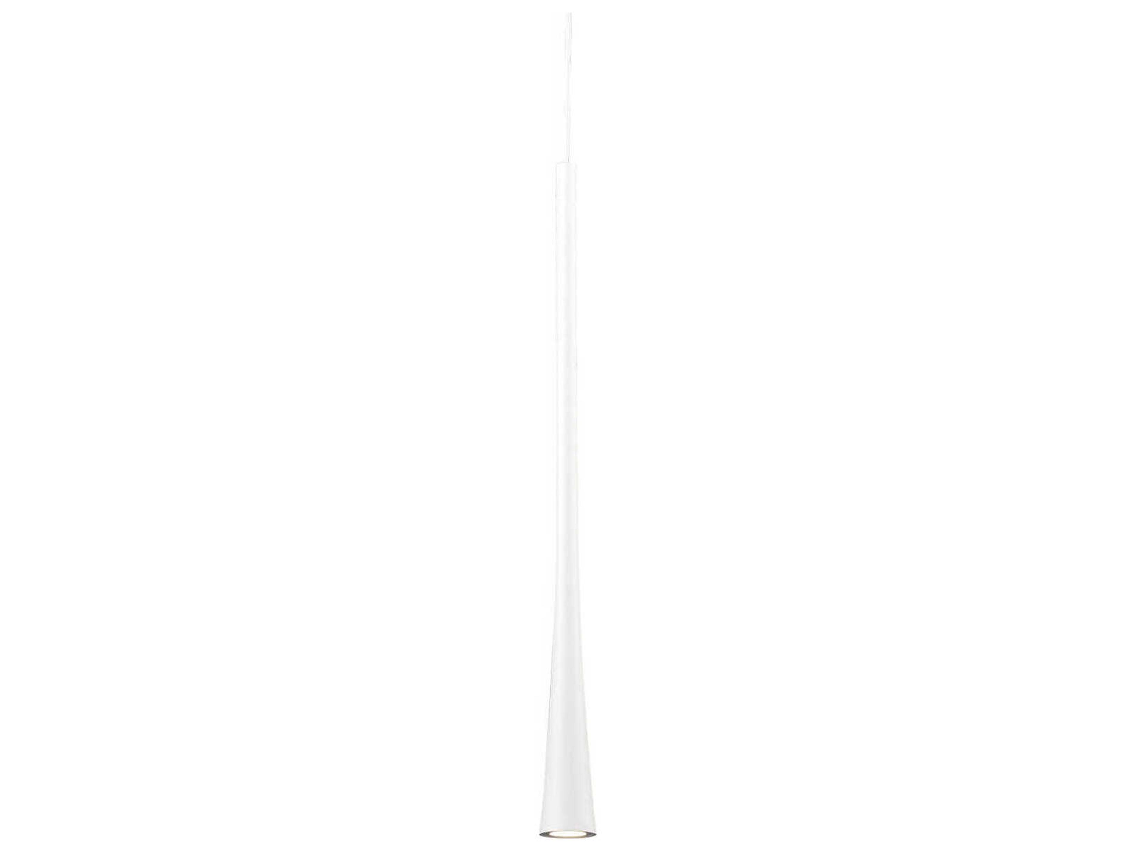 Kuzco Lighting Taper White Mini Pendant