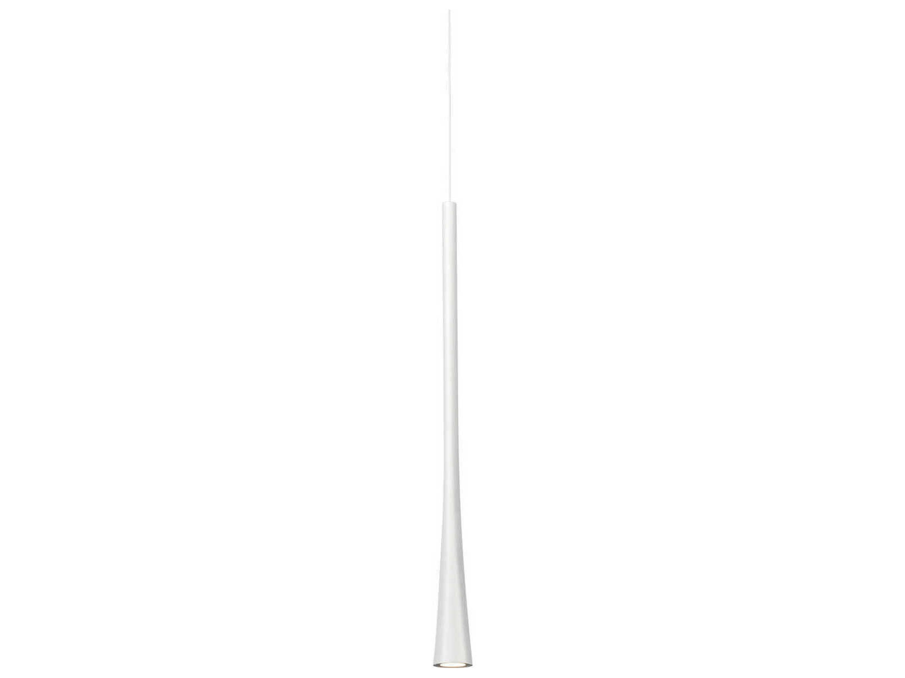 Kuzco Lighting Taper White Mini Pendant