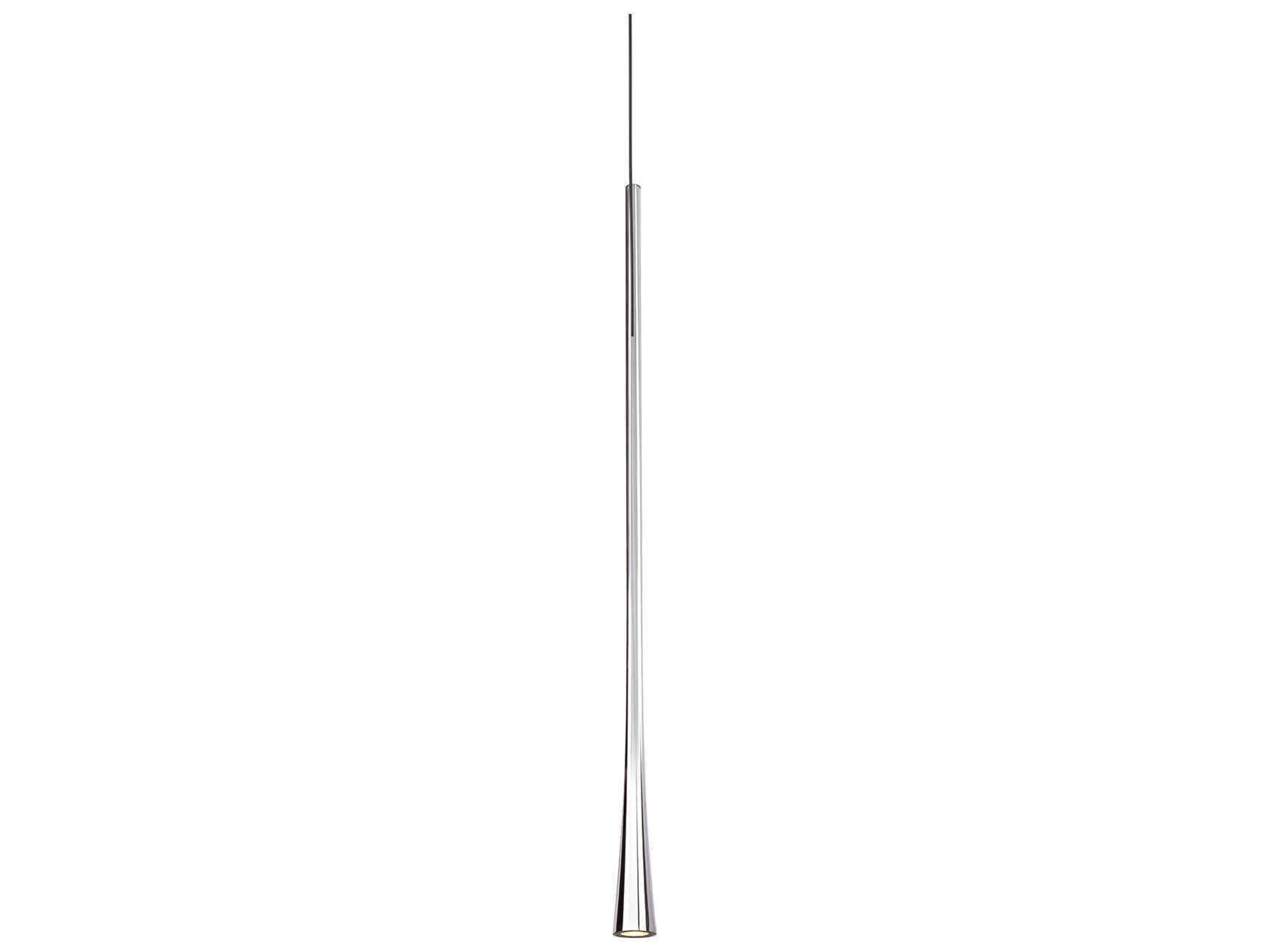 Kuzco Lighting Taper Chrome Mini Pendant