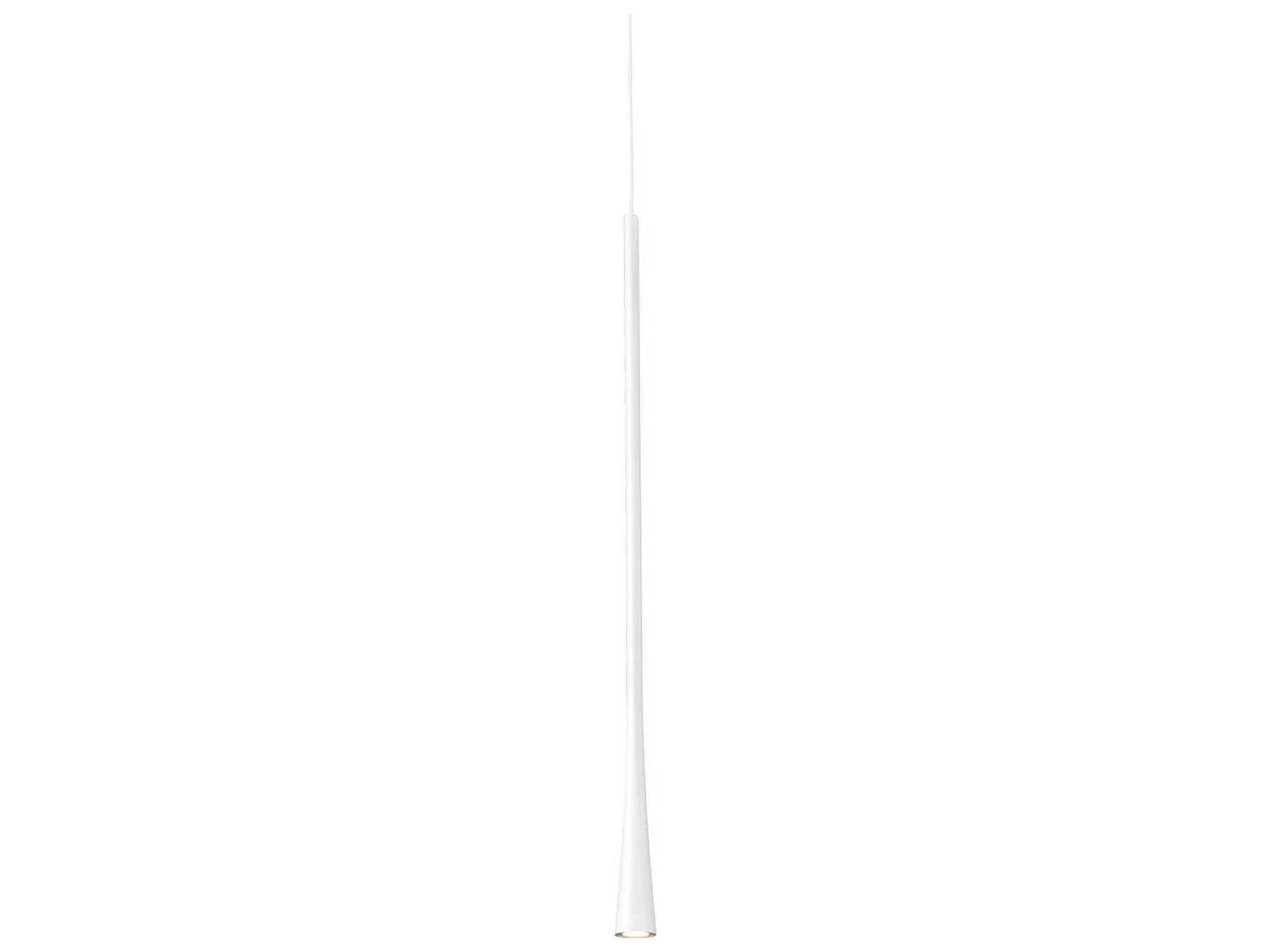 Kuzco Lighting Taper White Mini Pendant
