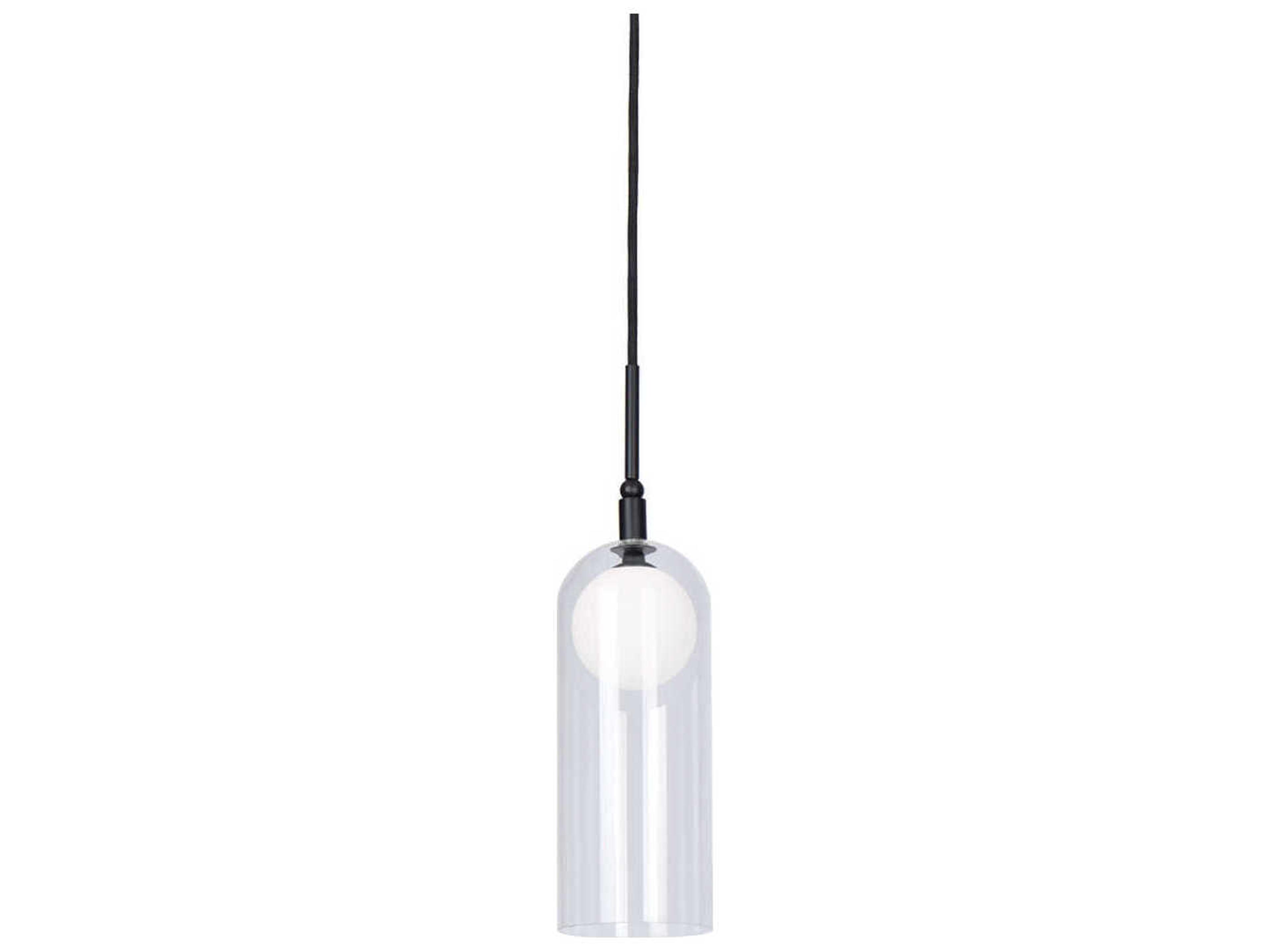 Stylo Black Cylinder Mini Pendant