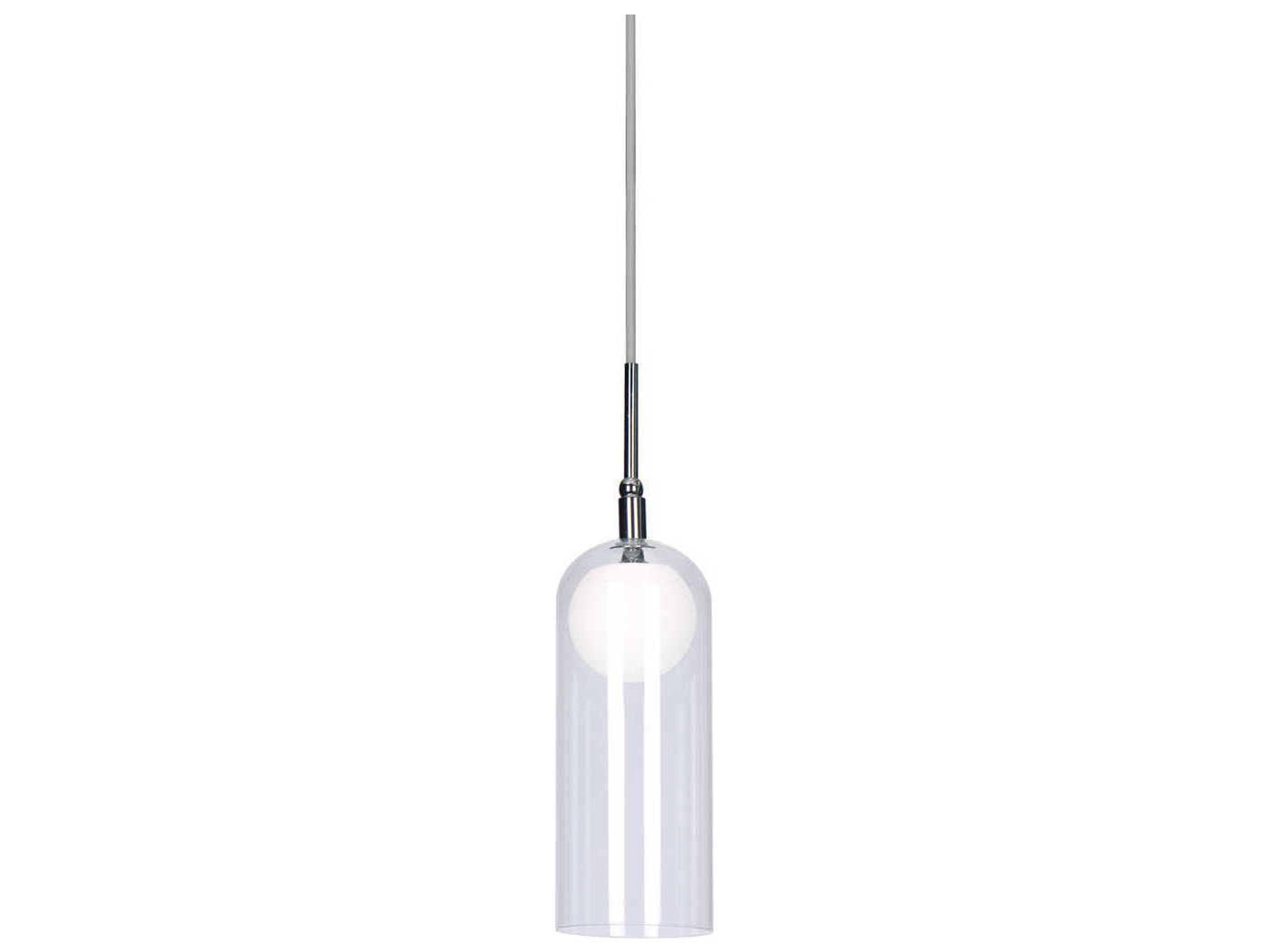 Stylo Chrome Cylinder Mini Pendant