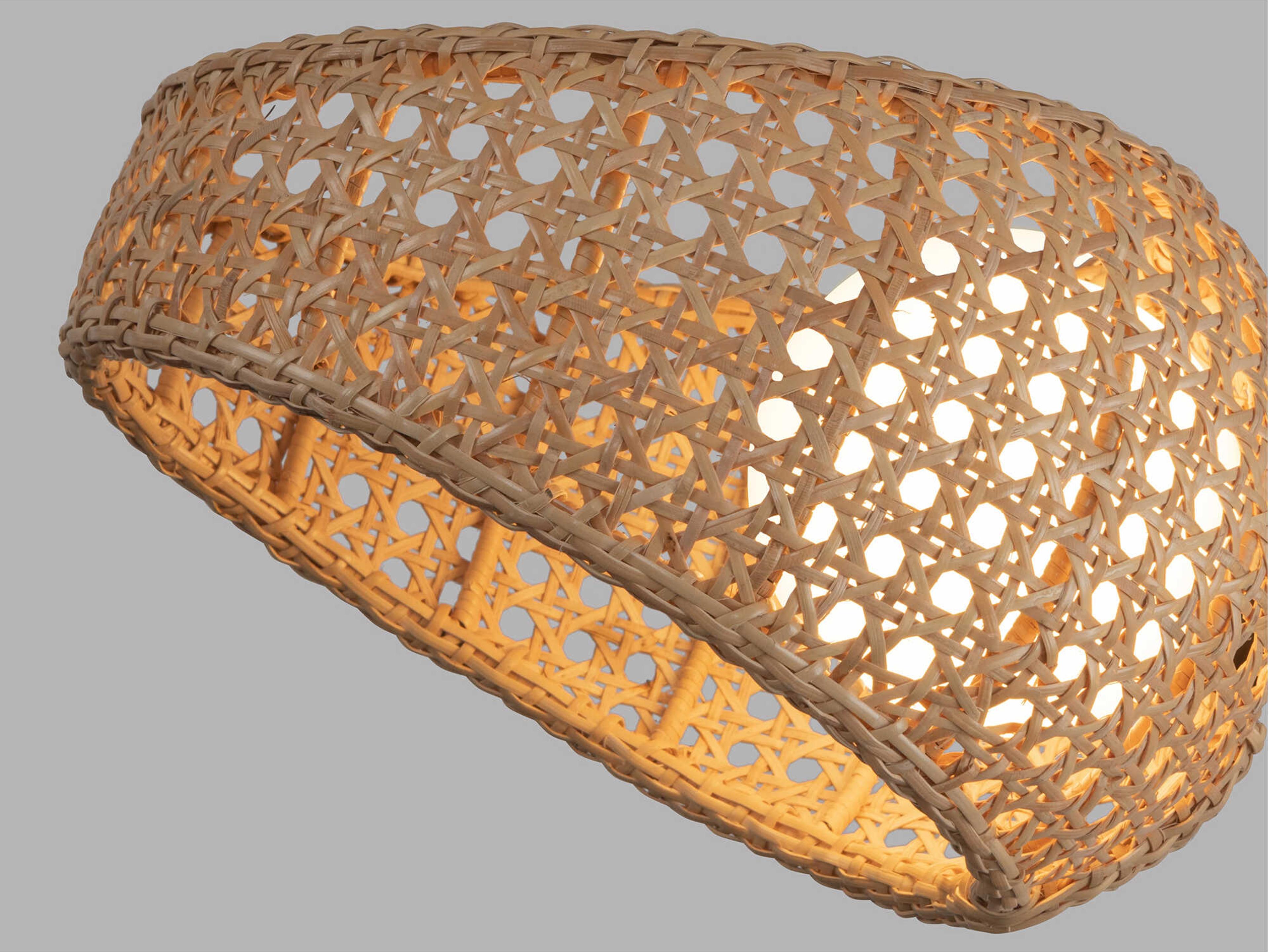 Kuzco Lighting Lanai Black Round Island Pendant