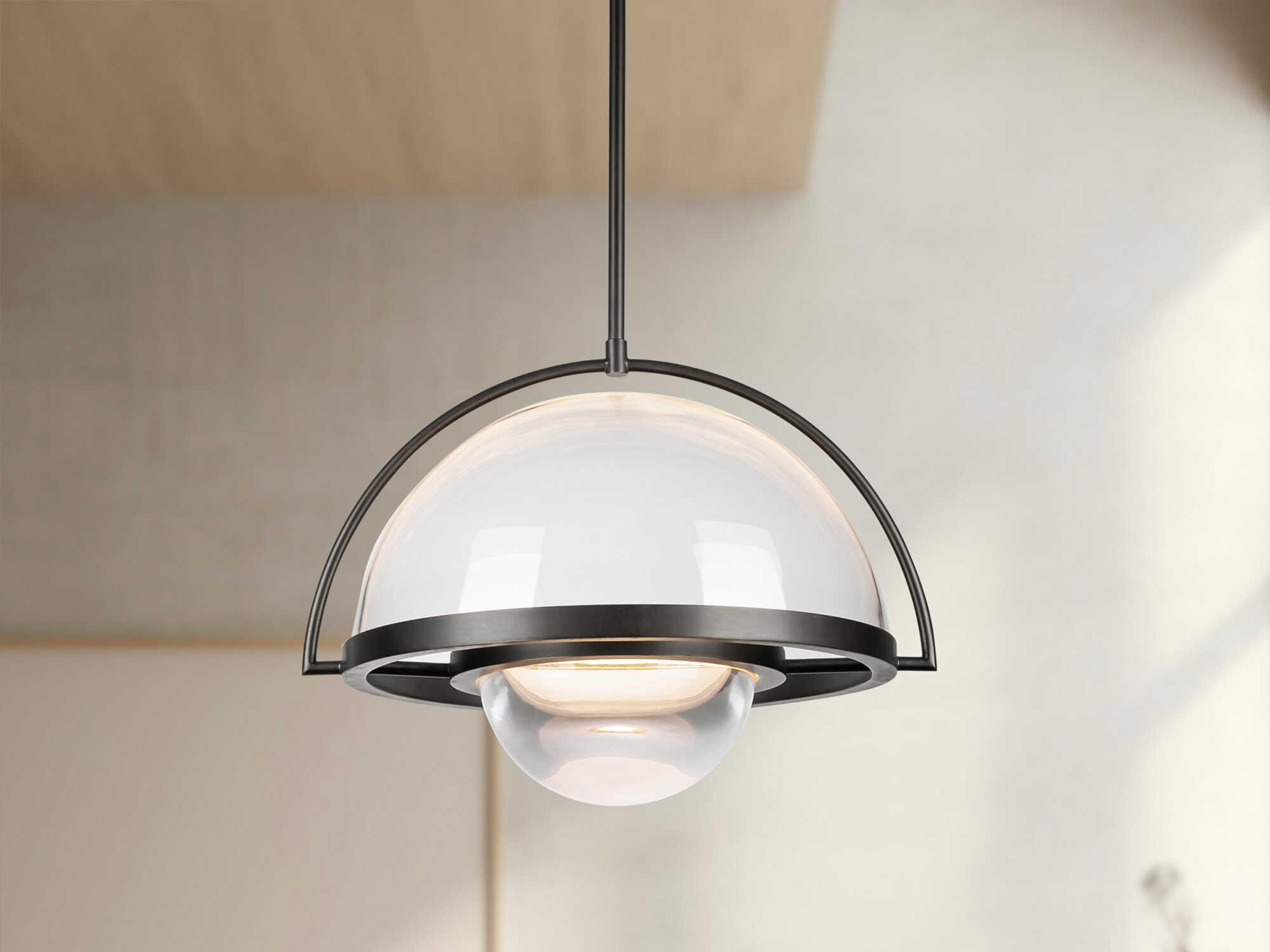 Kuzco Lighting Bowery Urban Bronze Dome Pendant