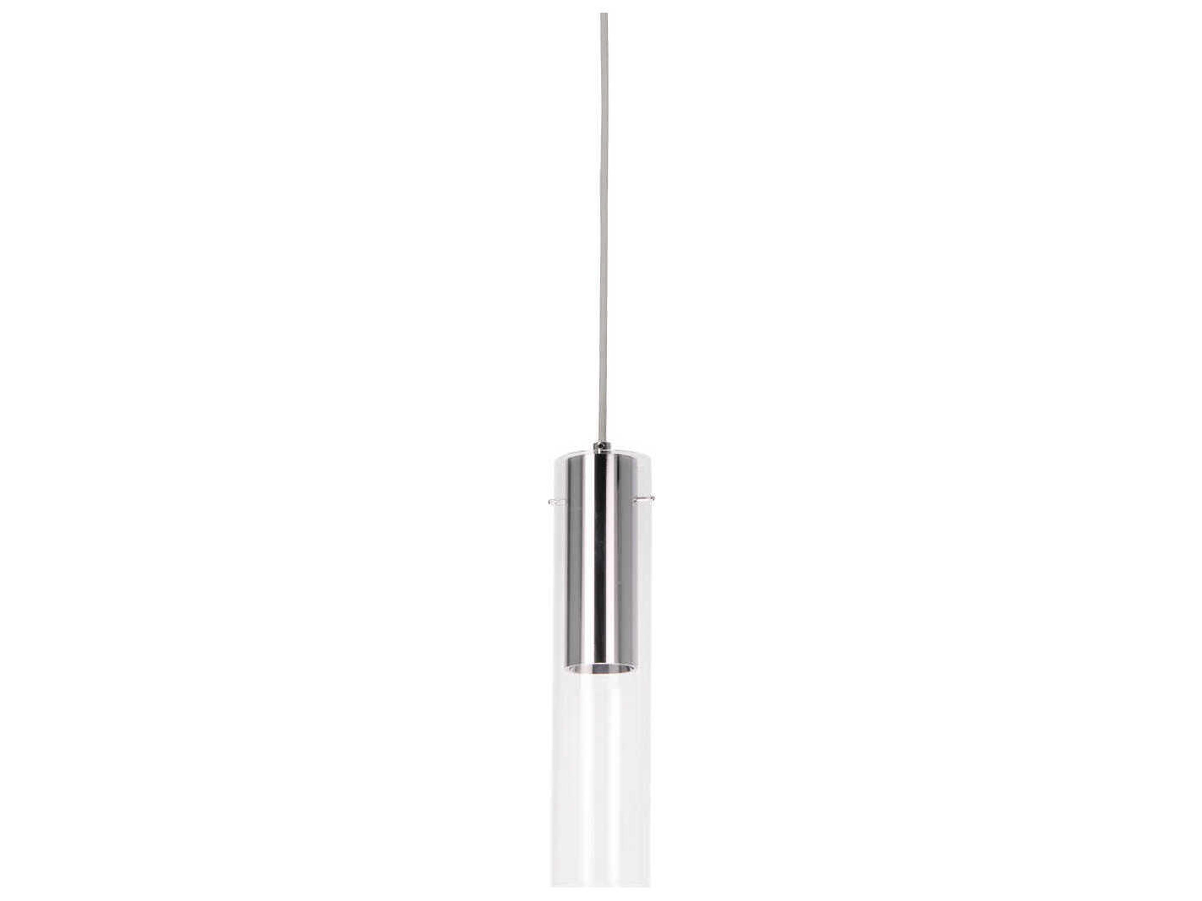 Lena Chrome Cylinder Mini Pendant