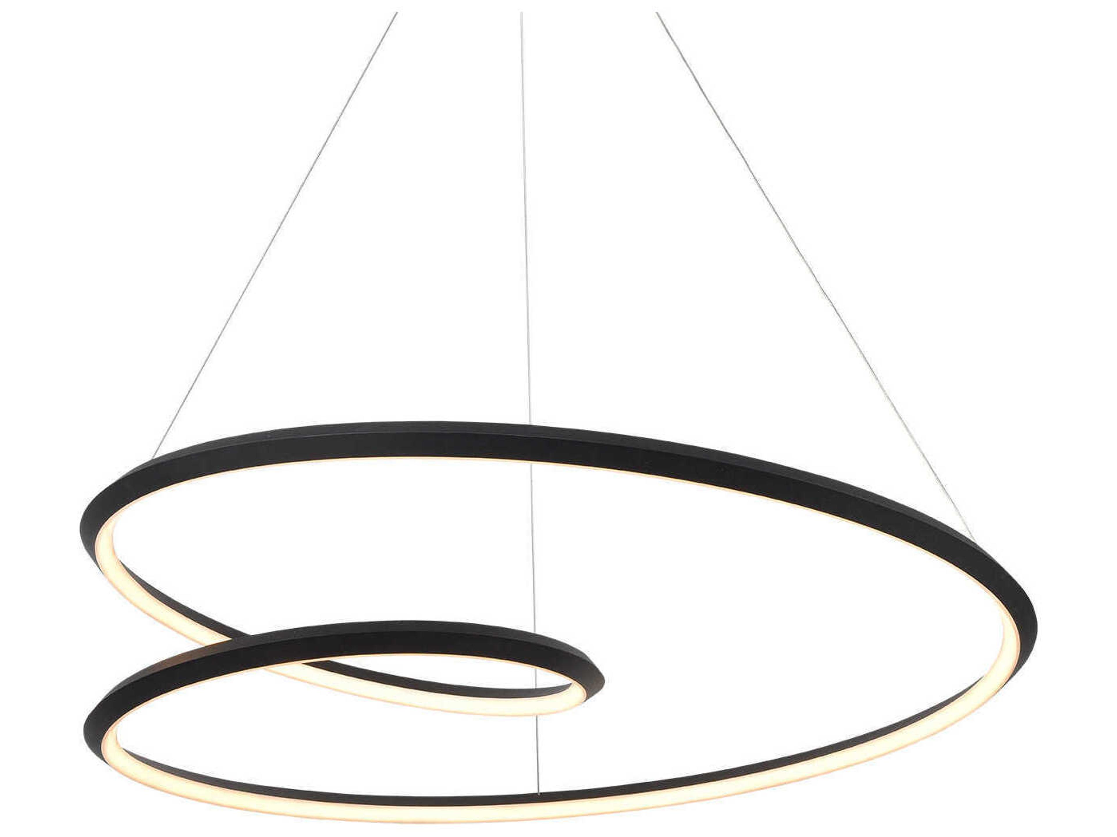 Ampersand Black Pendant