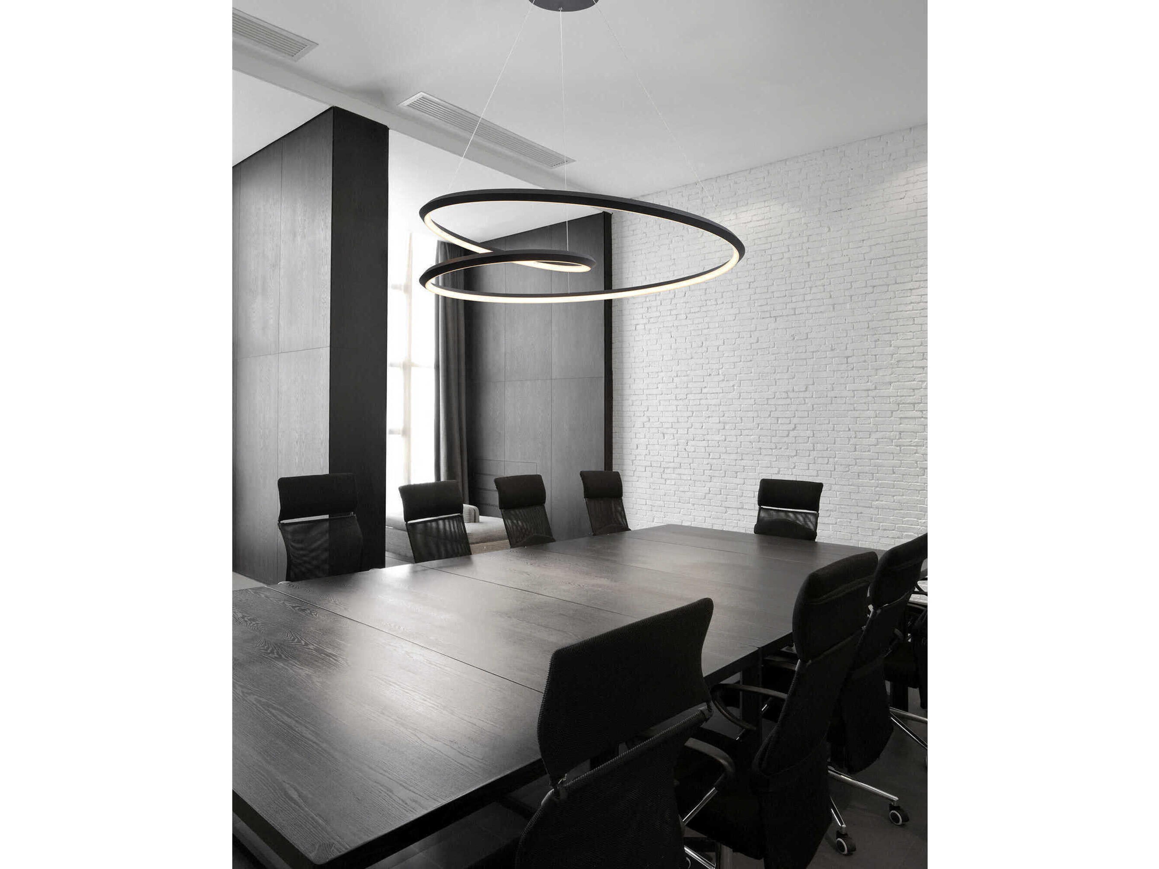 Kuzco Lighting Ampersand Black Pendant