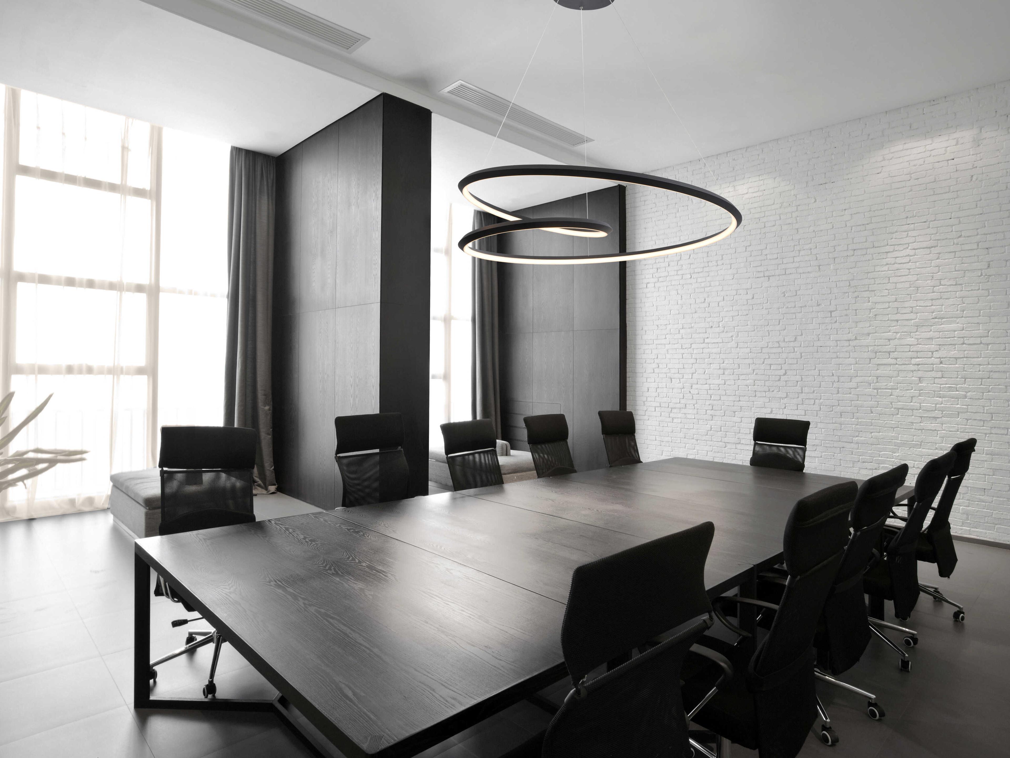 Kuzco Lighting Ampersand Black Pendant