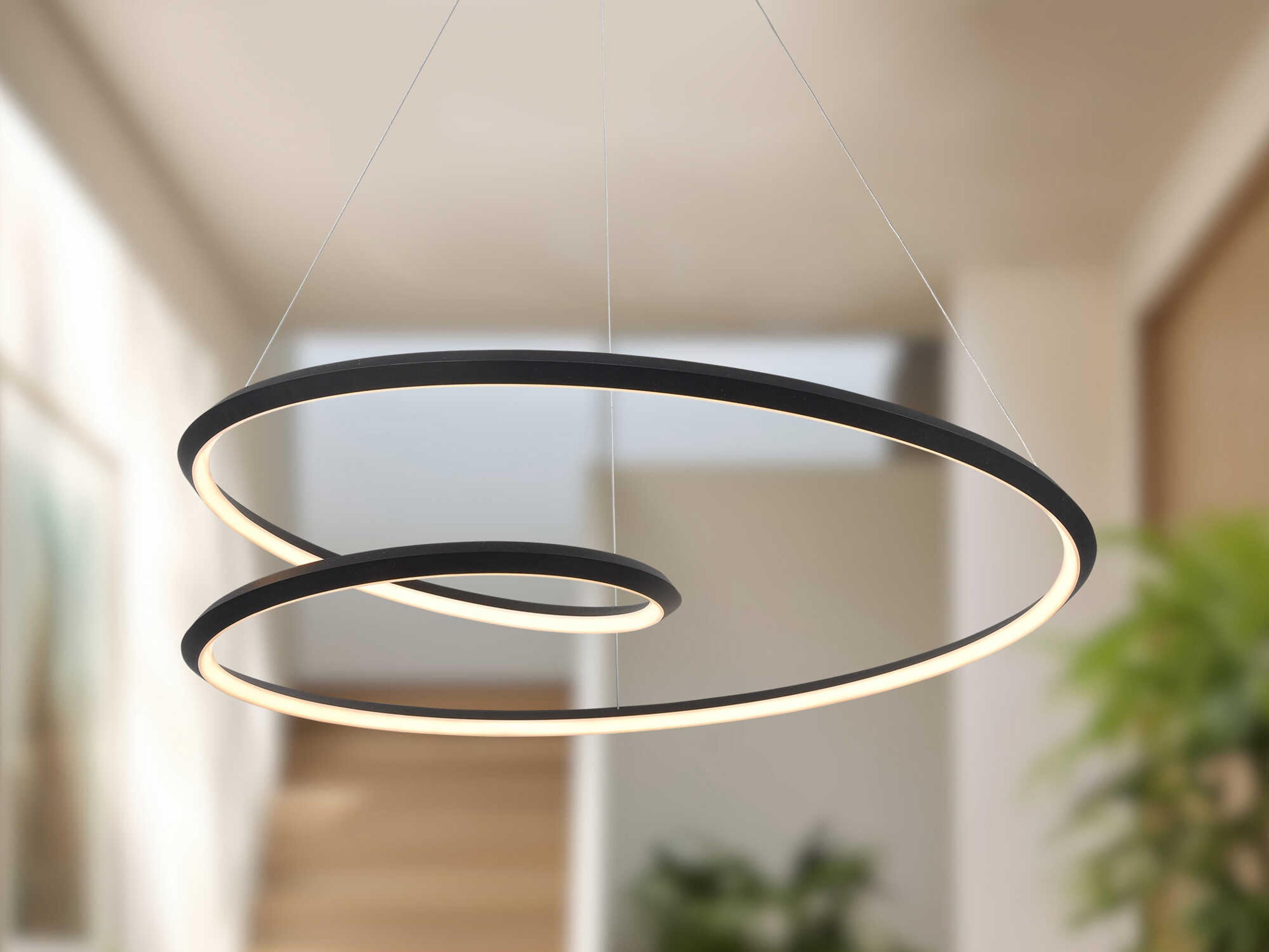 Kuzco Lighting Ampersand Black Pendant