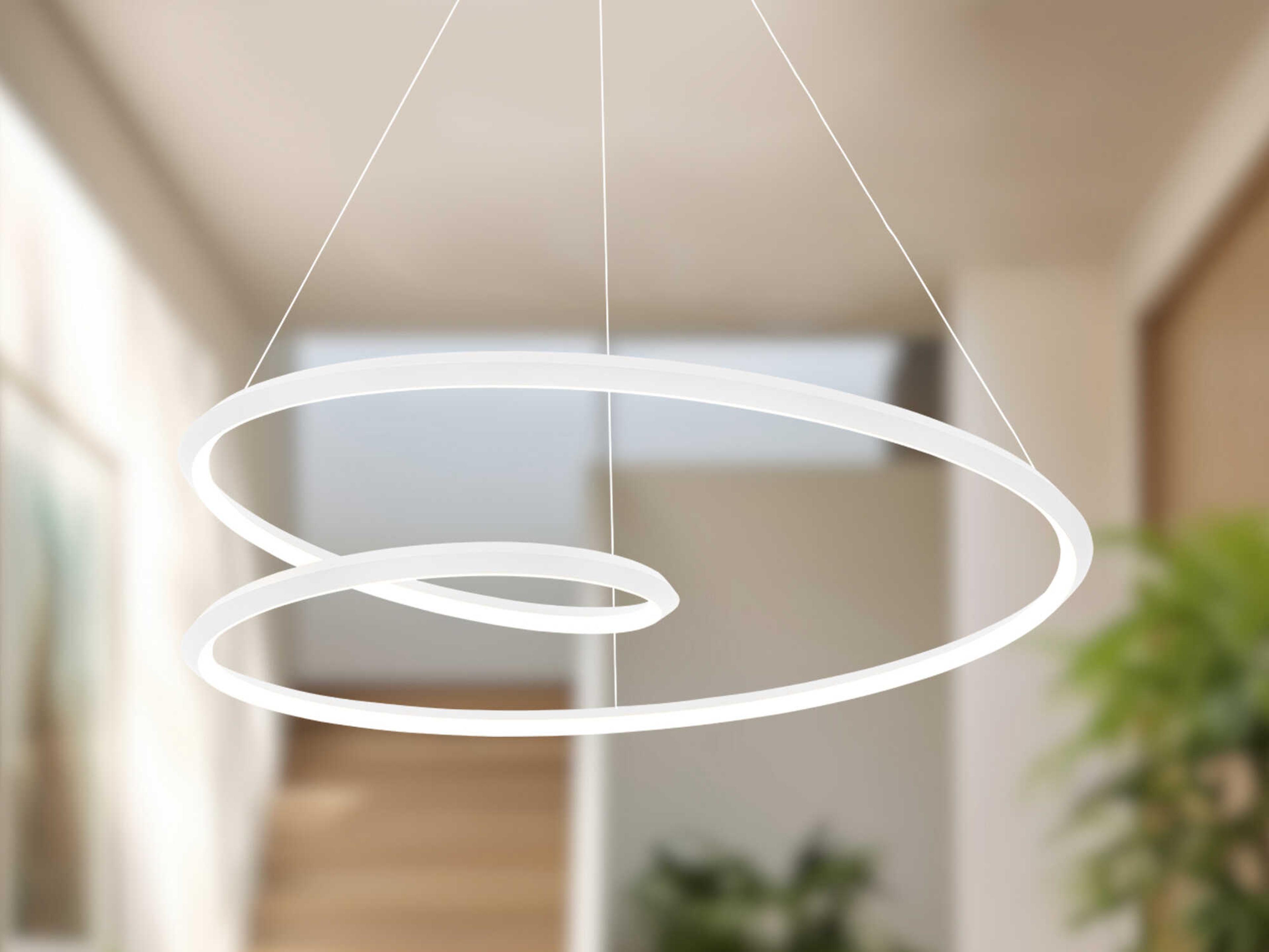 Kuzco Lighting Ampersand White Pendant