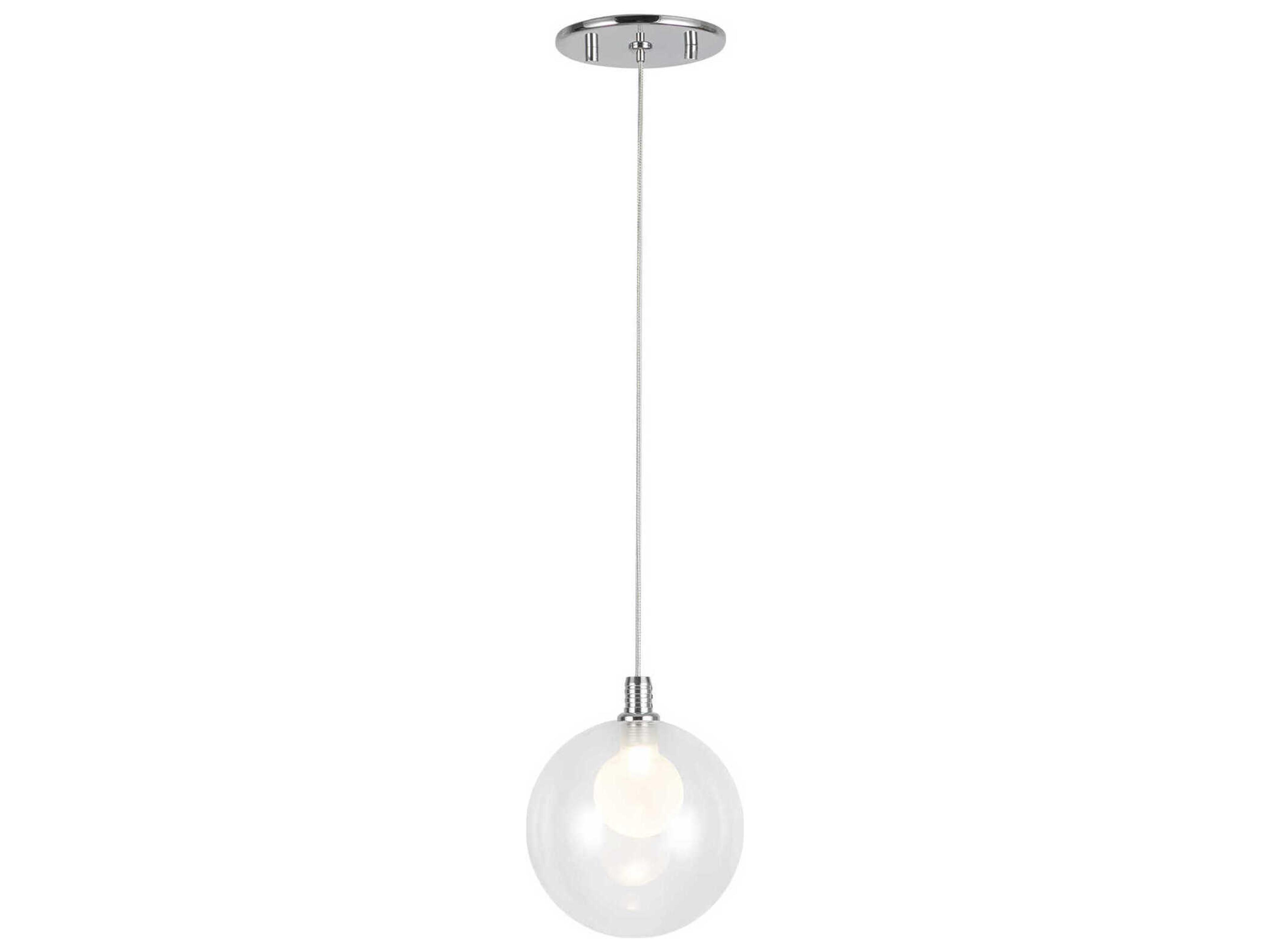 Bolla Chrome Globe Mini Pendant