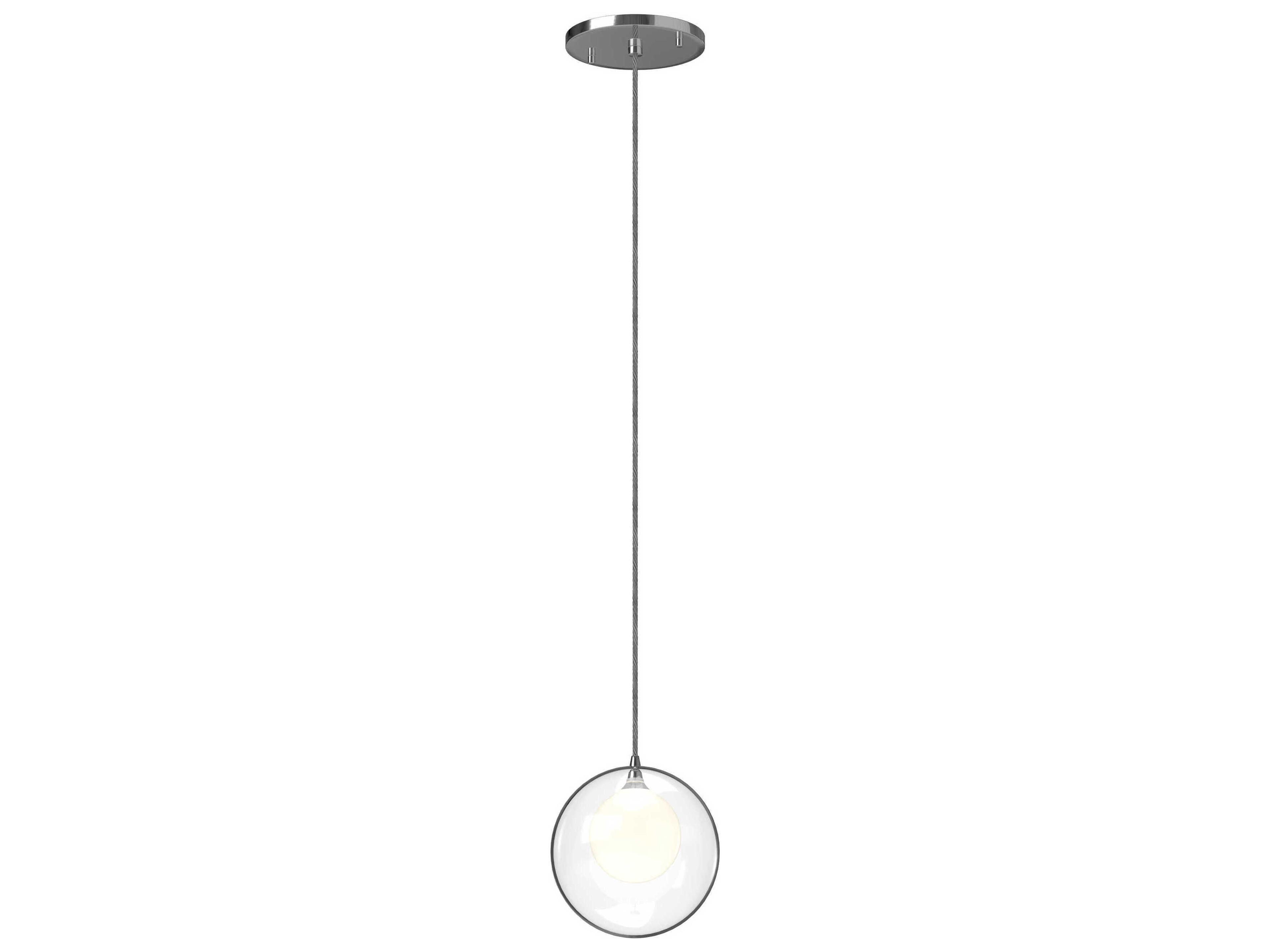 Kuzco Lighting Bolla Chrome Globe Mini Pendant
