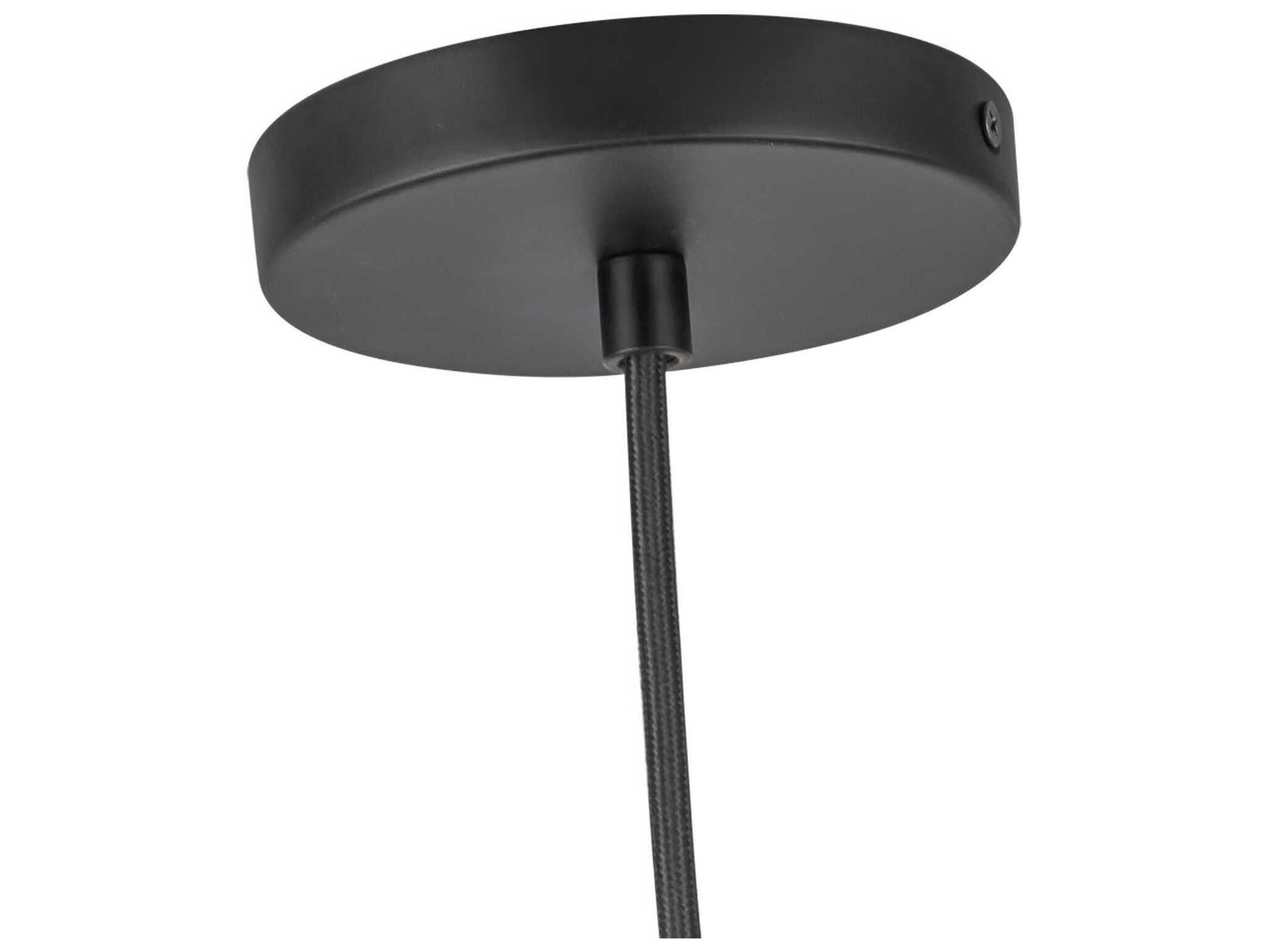 Kuzco Lighting Marco Black Globe Mini Pendant