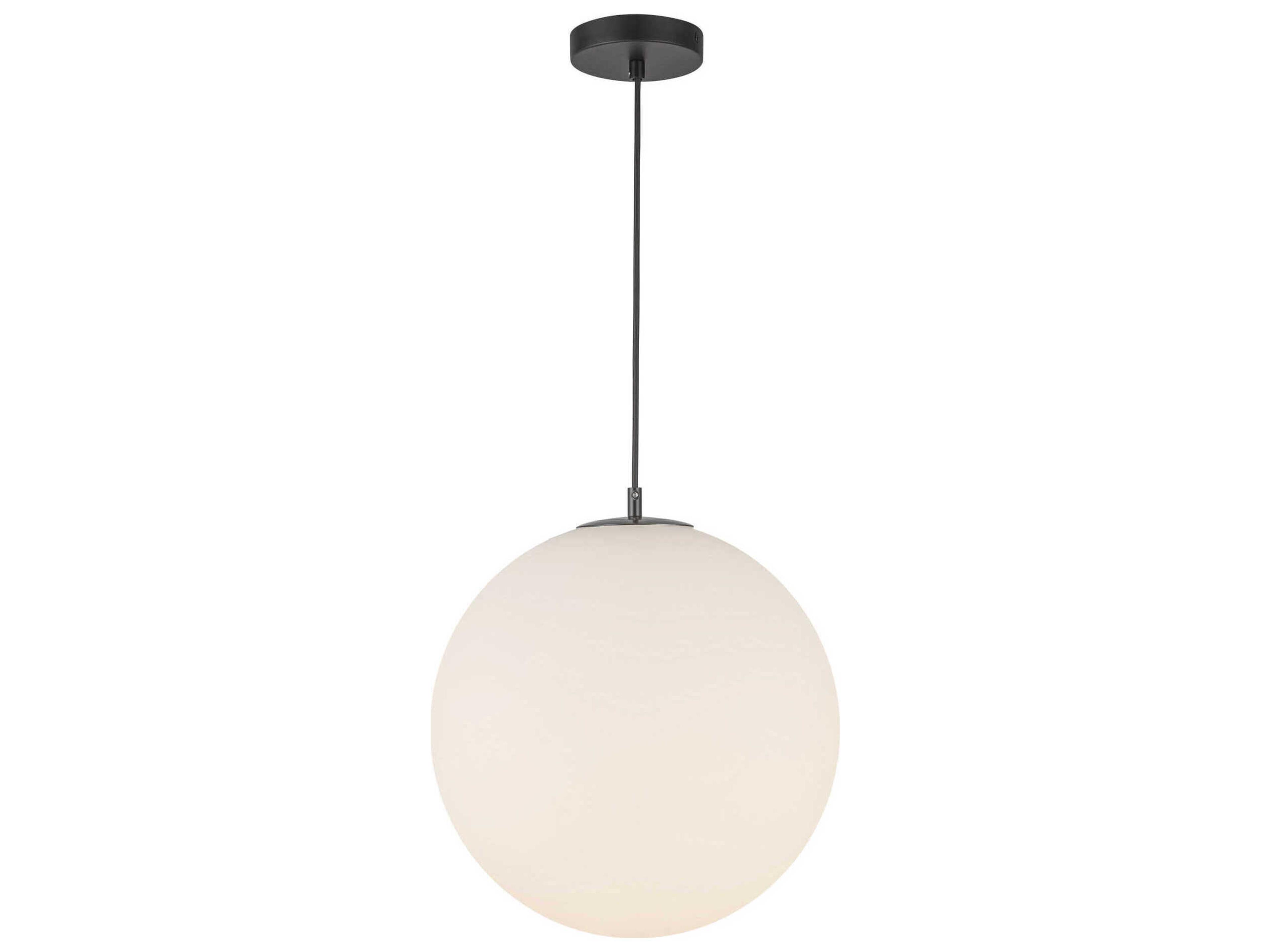 Marco Black Globe Pendant