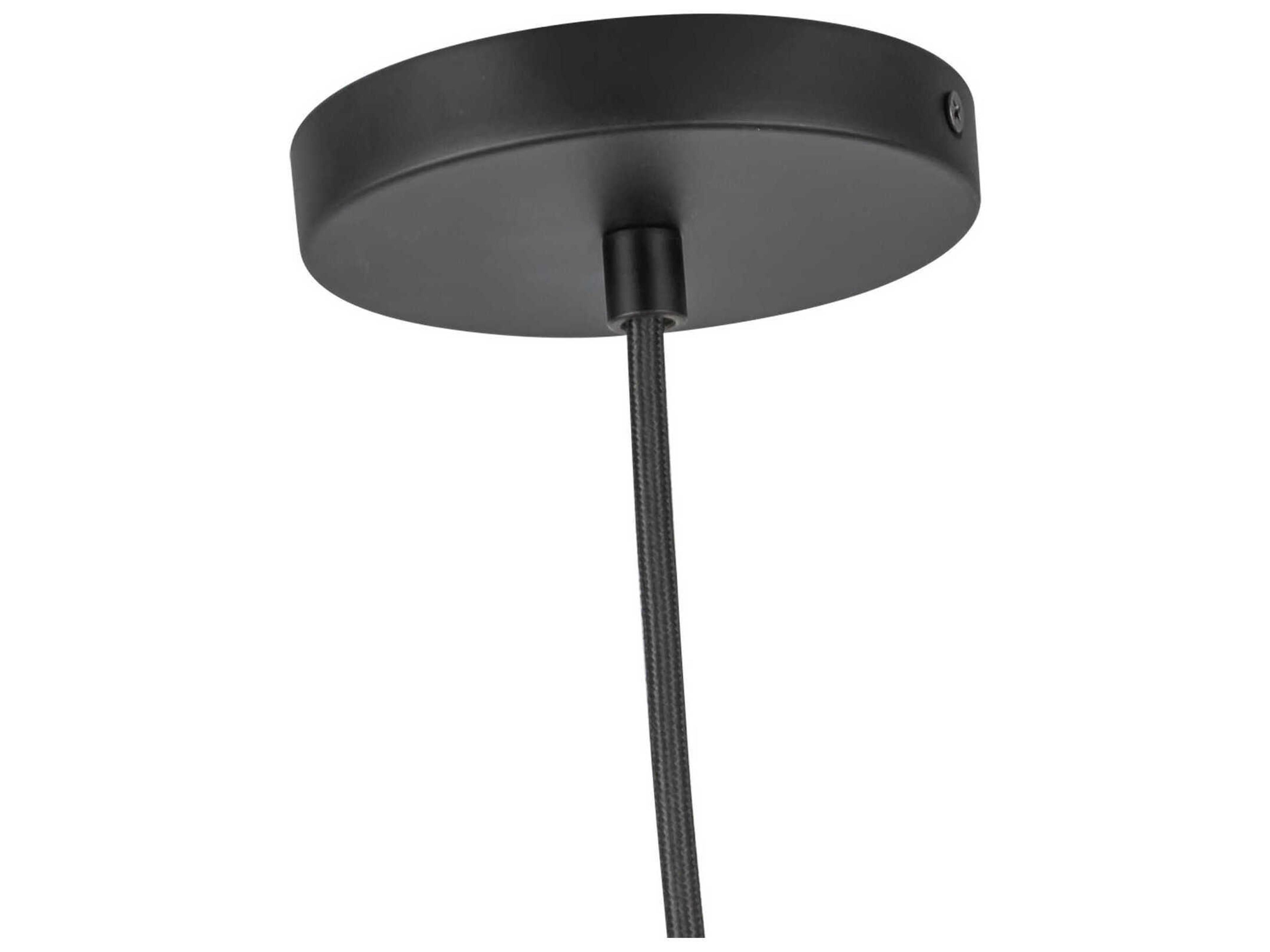 Kuzco Lighting Marco Black Globe Pendant