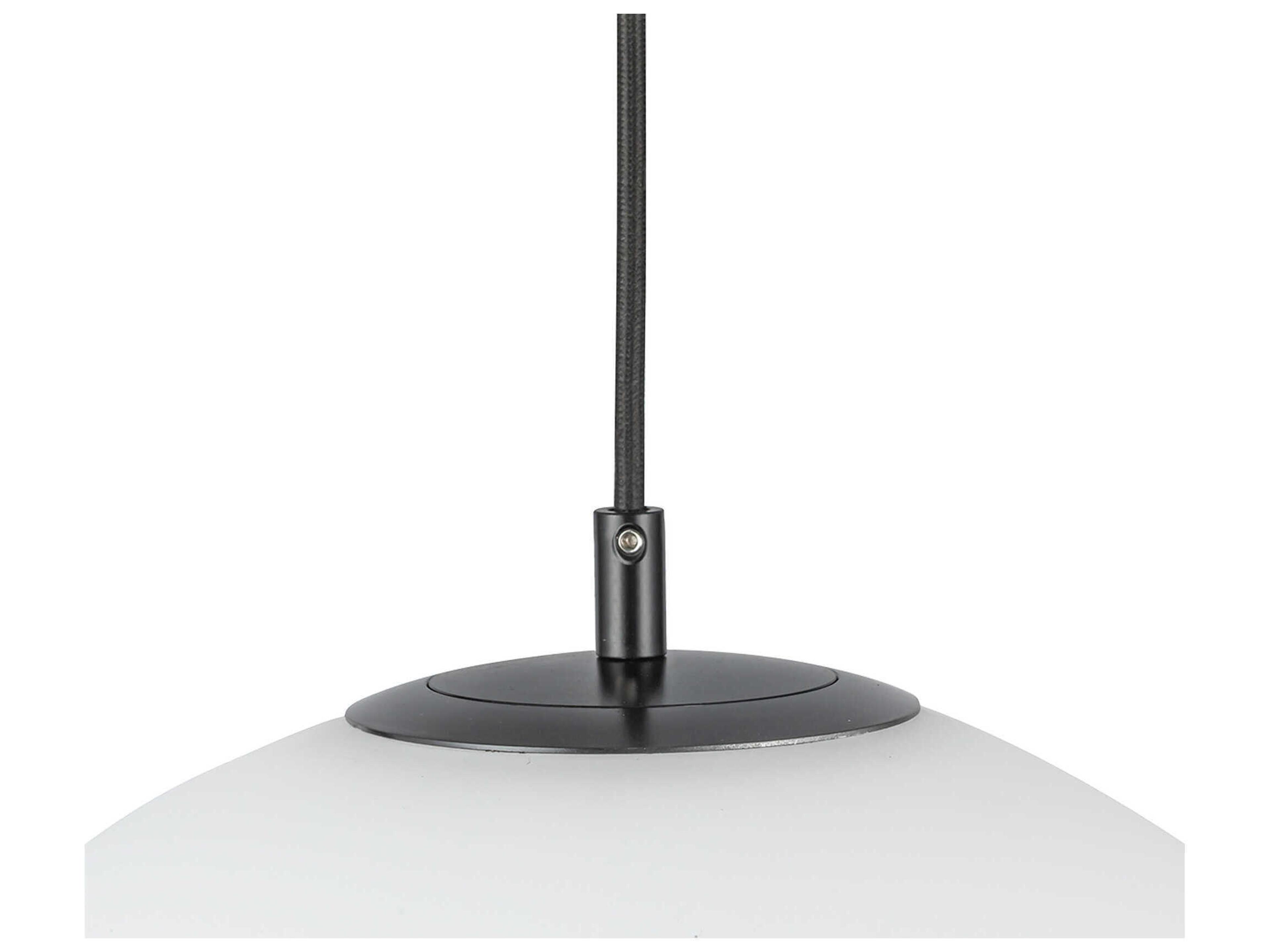 Kuzco Lighting Marco Black Globe Pendant