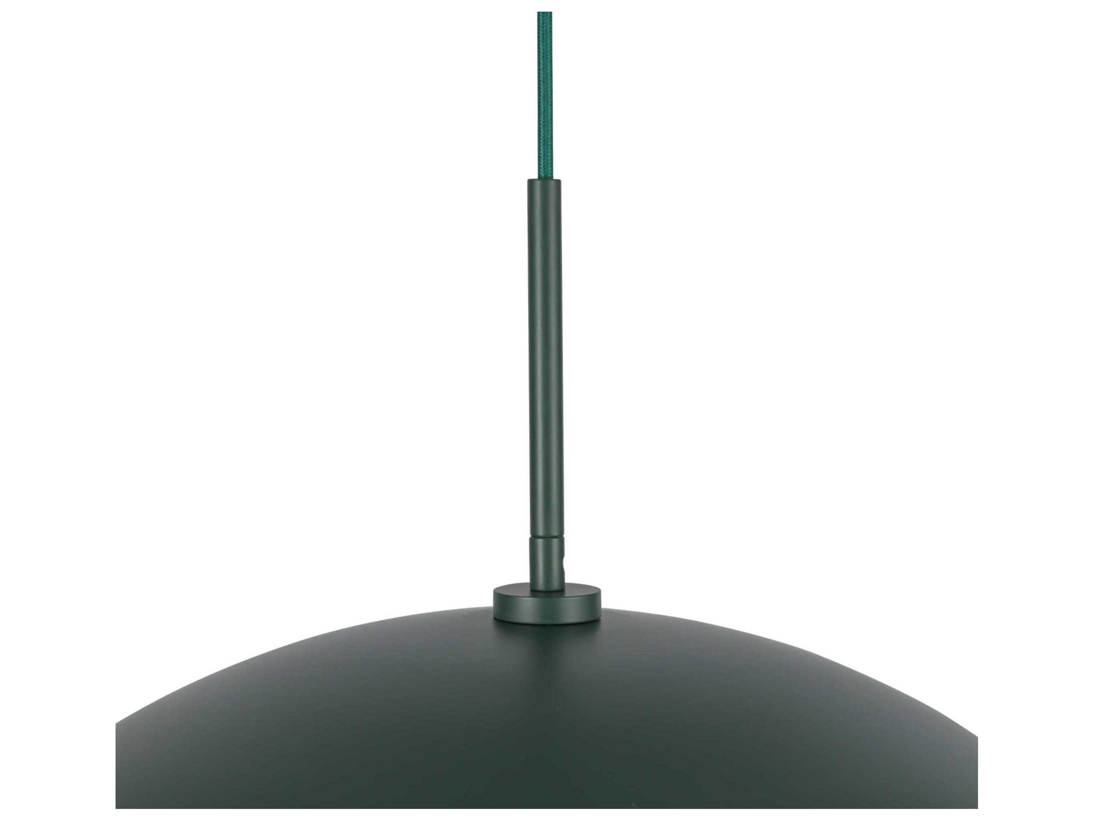 Kuzco Lighting Regent 1-Light Pine Green Dome Pendant