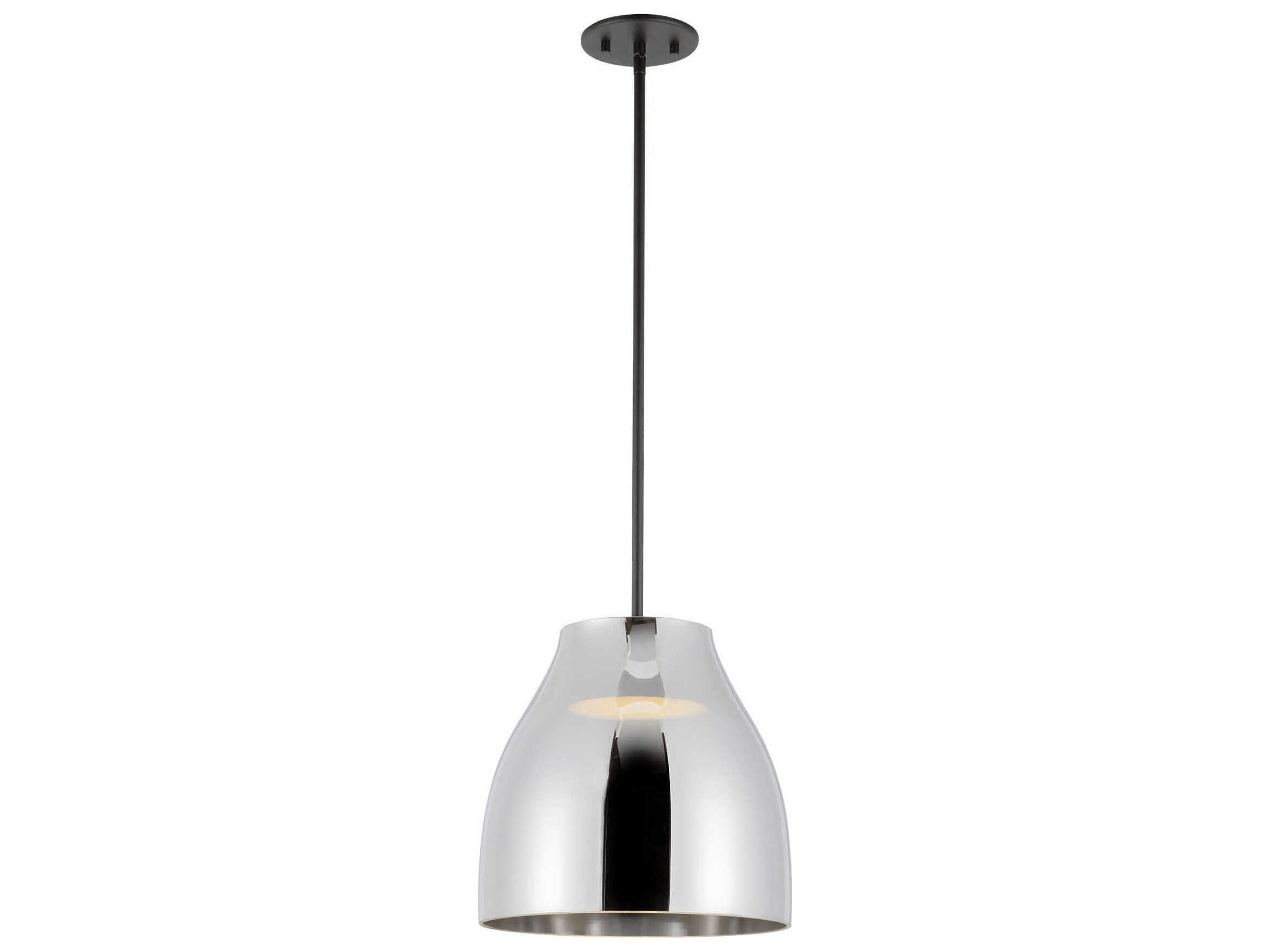 Trinity Black Chrome Mini Pendant