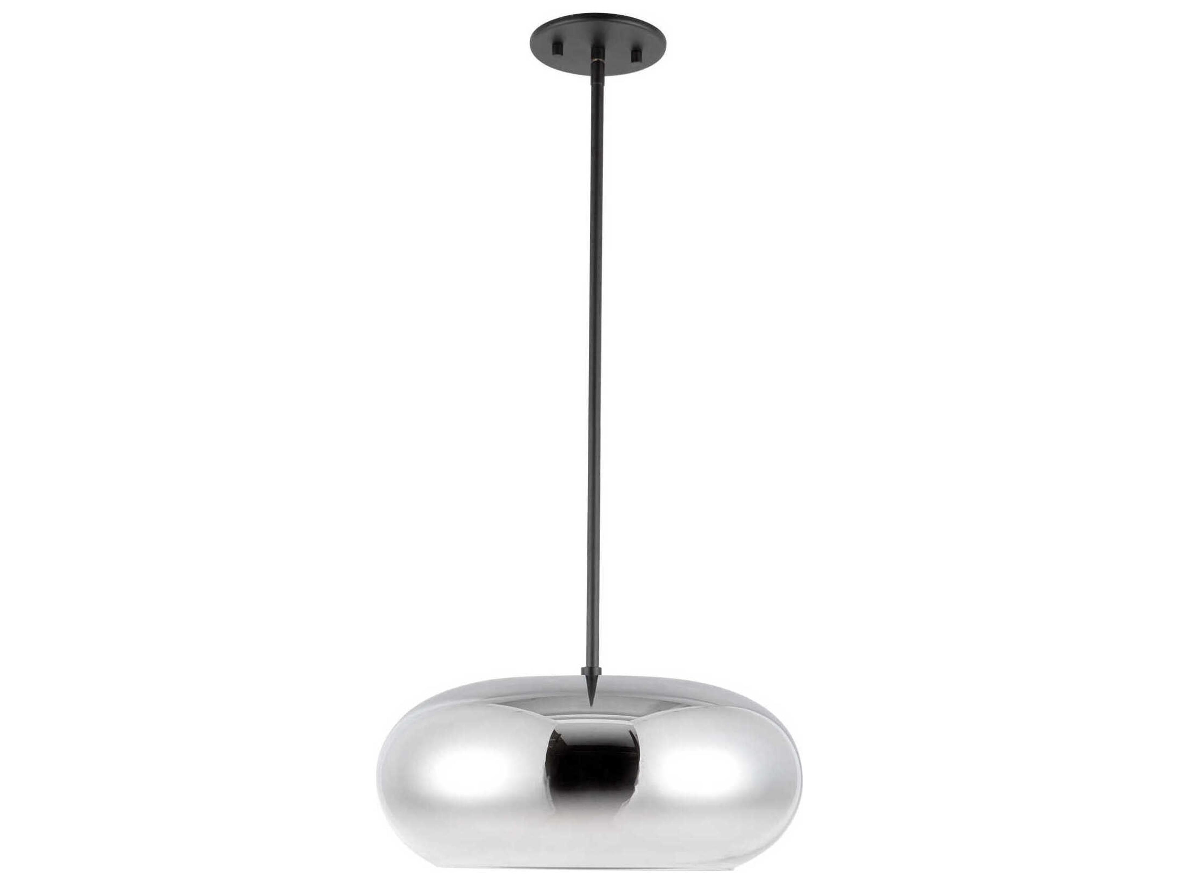Kuzco Lighting Trinity Black Chrome Pendant
