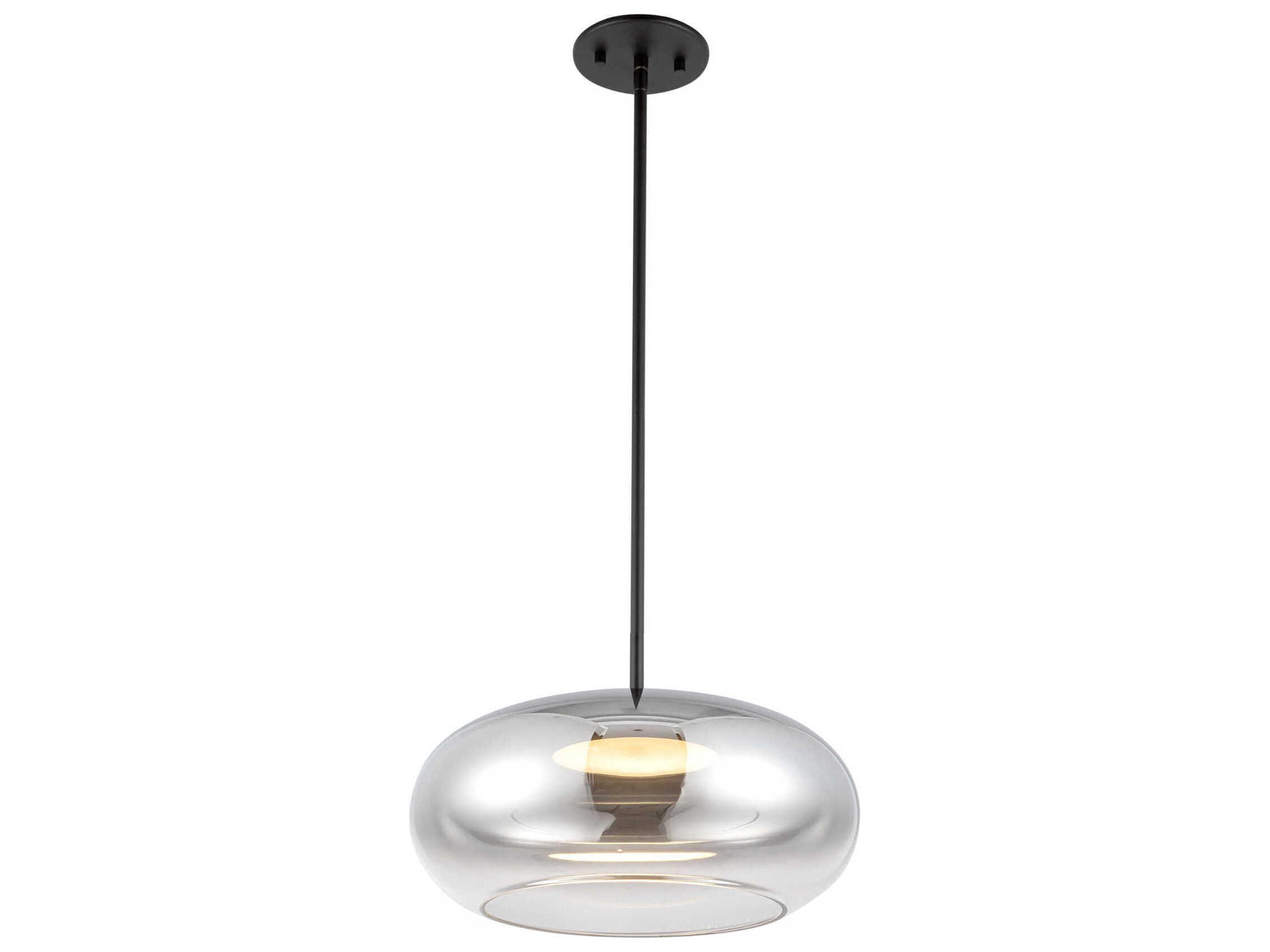 Kuzco Lighting Trinity Black Chrome Pendant