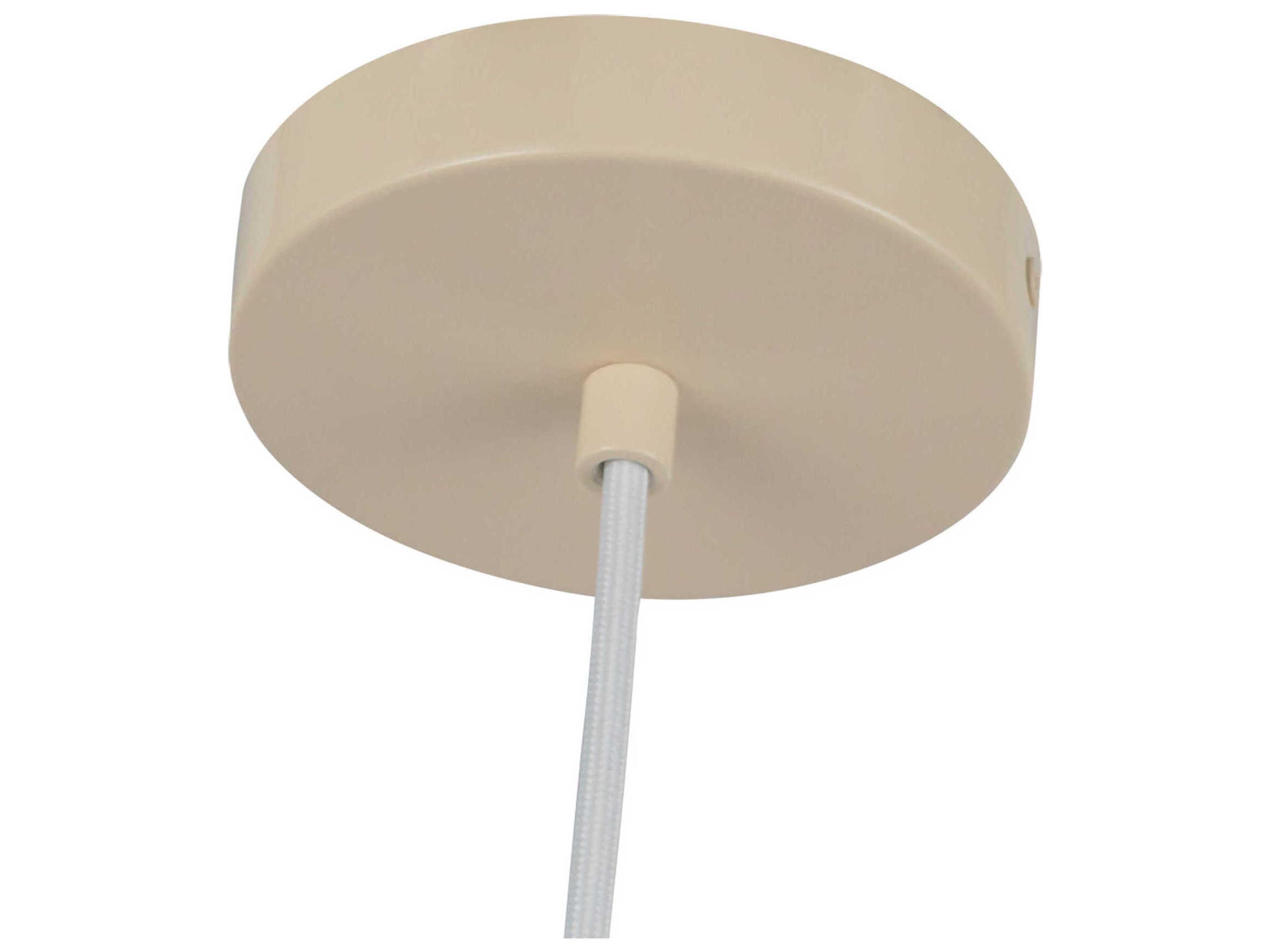 Kuzco Lighting Hayden Pearl White Cylinder Mini Pendant