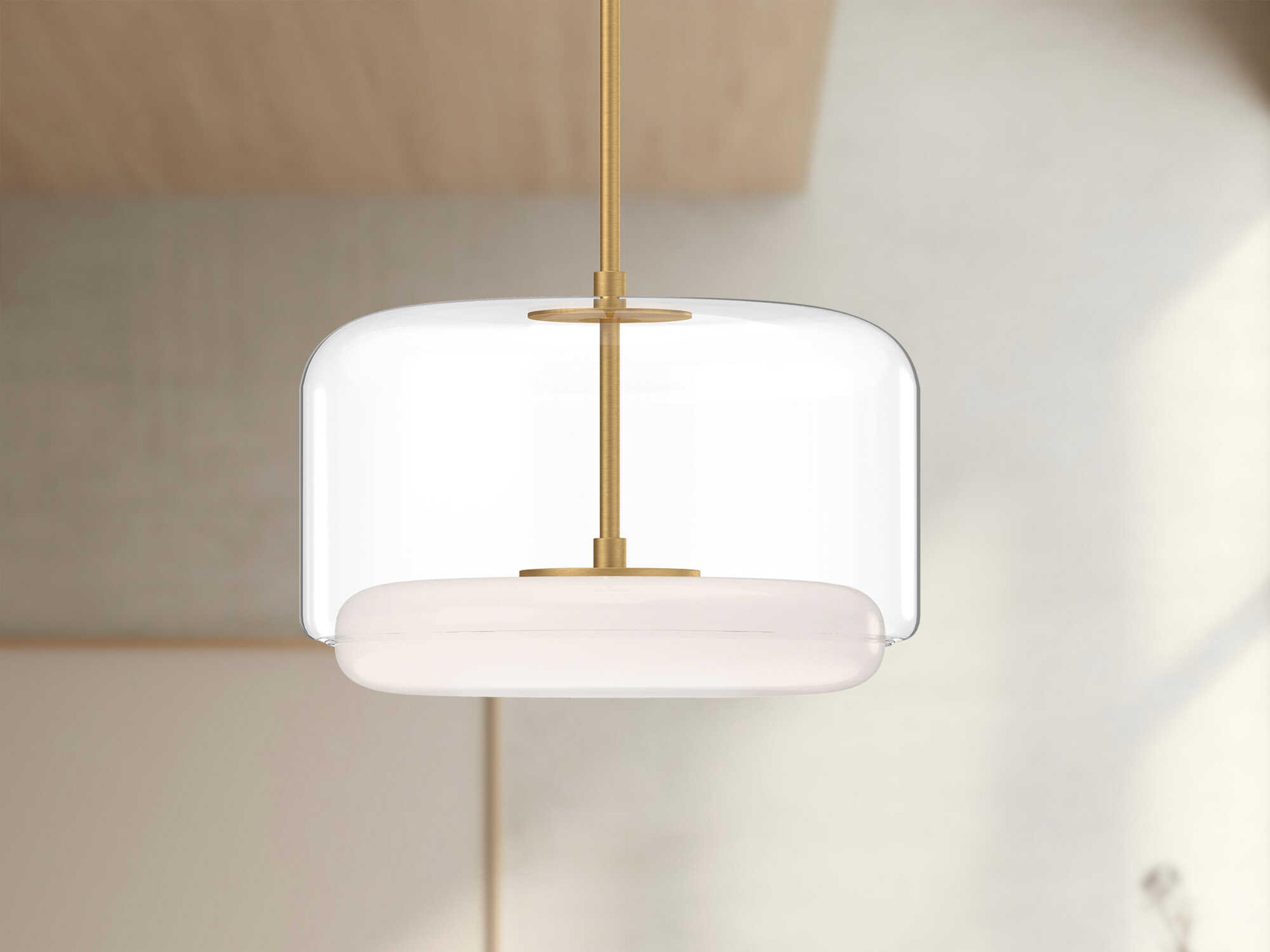 Kuzco Lighting Enkel Brushed Gold Pendant
