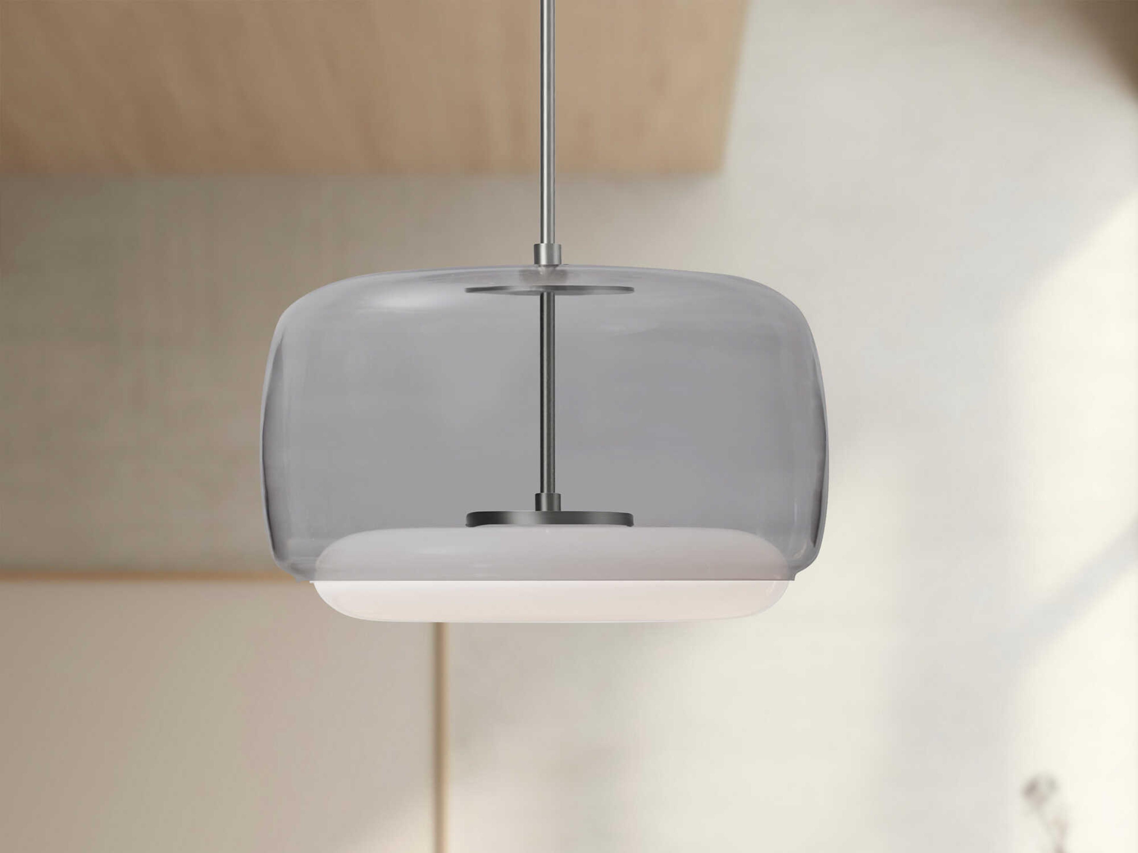 Kuzco Lighting Enkel Brushed Nickel Pendant