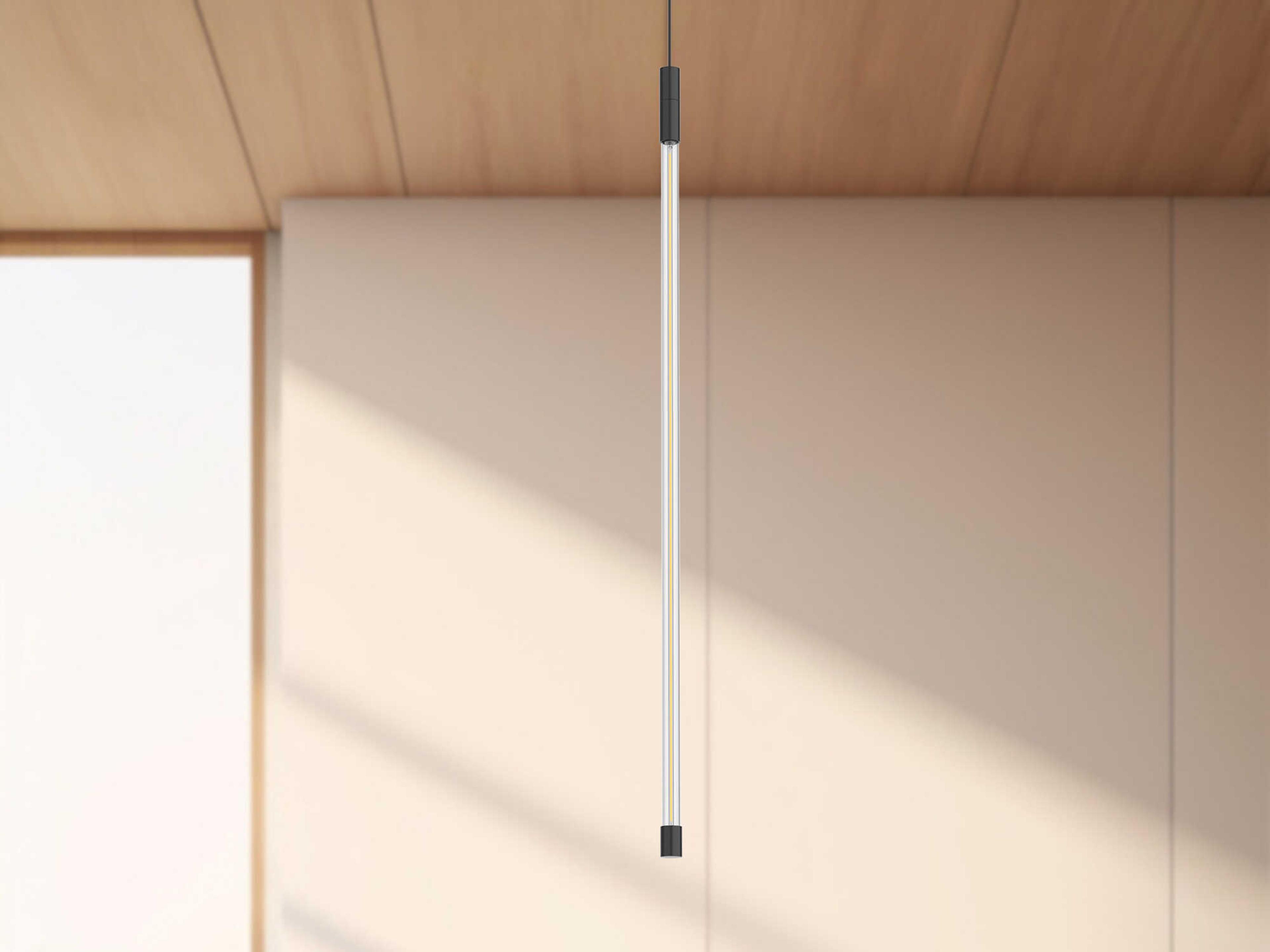 Kuzco Lighting Motif Black Linear Mini Pendant