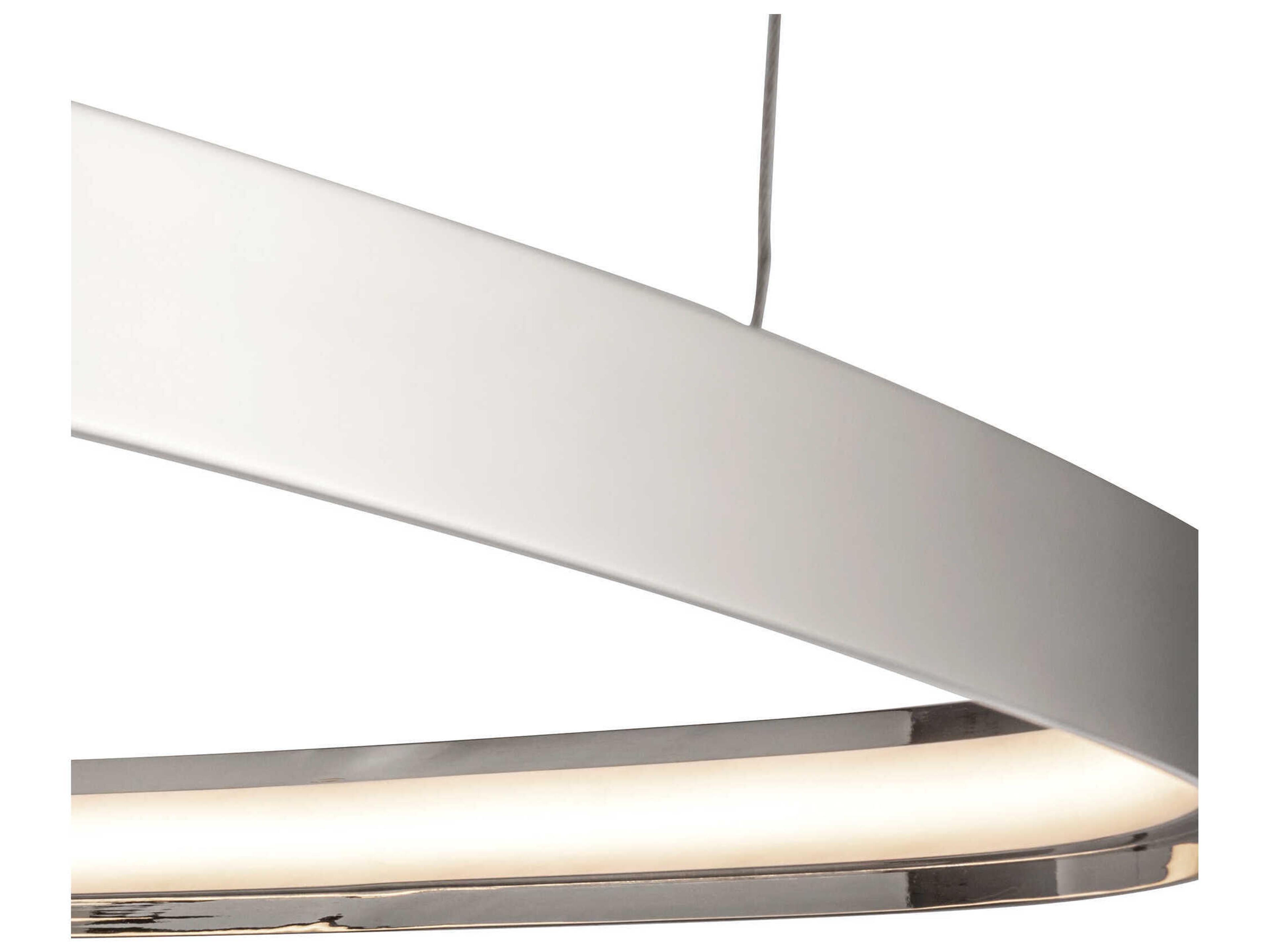 Kuzco Lighting Yukon Polished Nickel Pendant