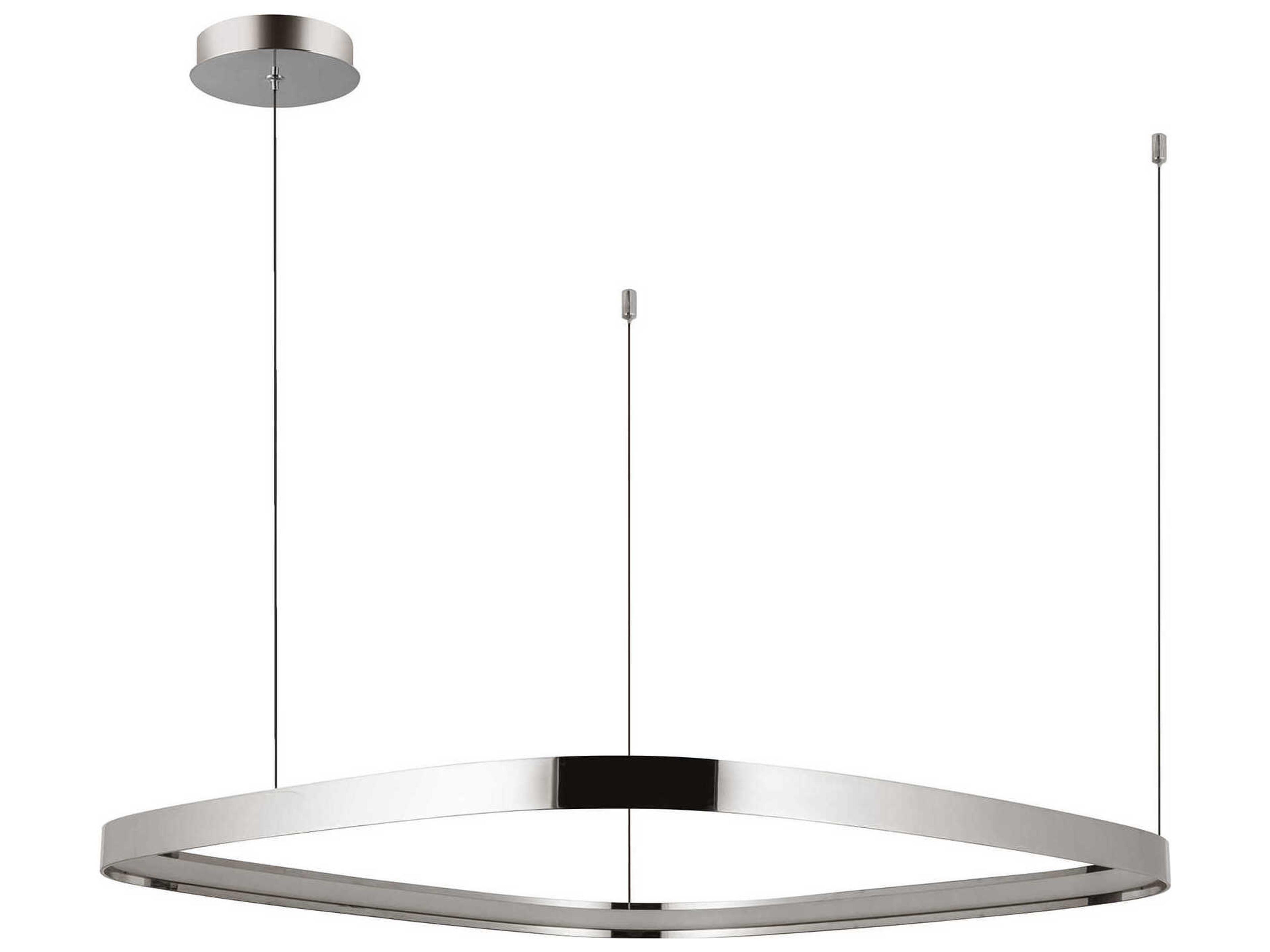 Kuzco Lighting Yukon Polished Nickel Pendant