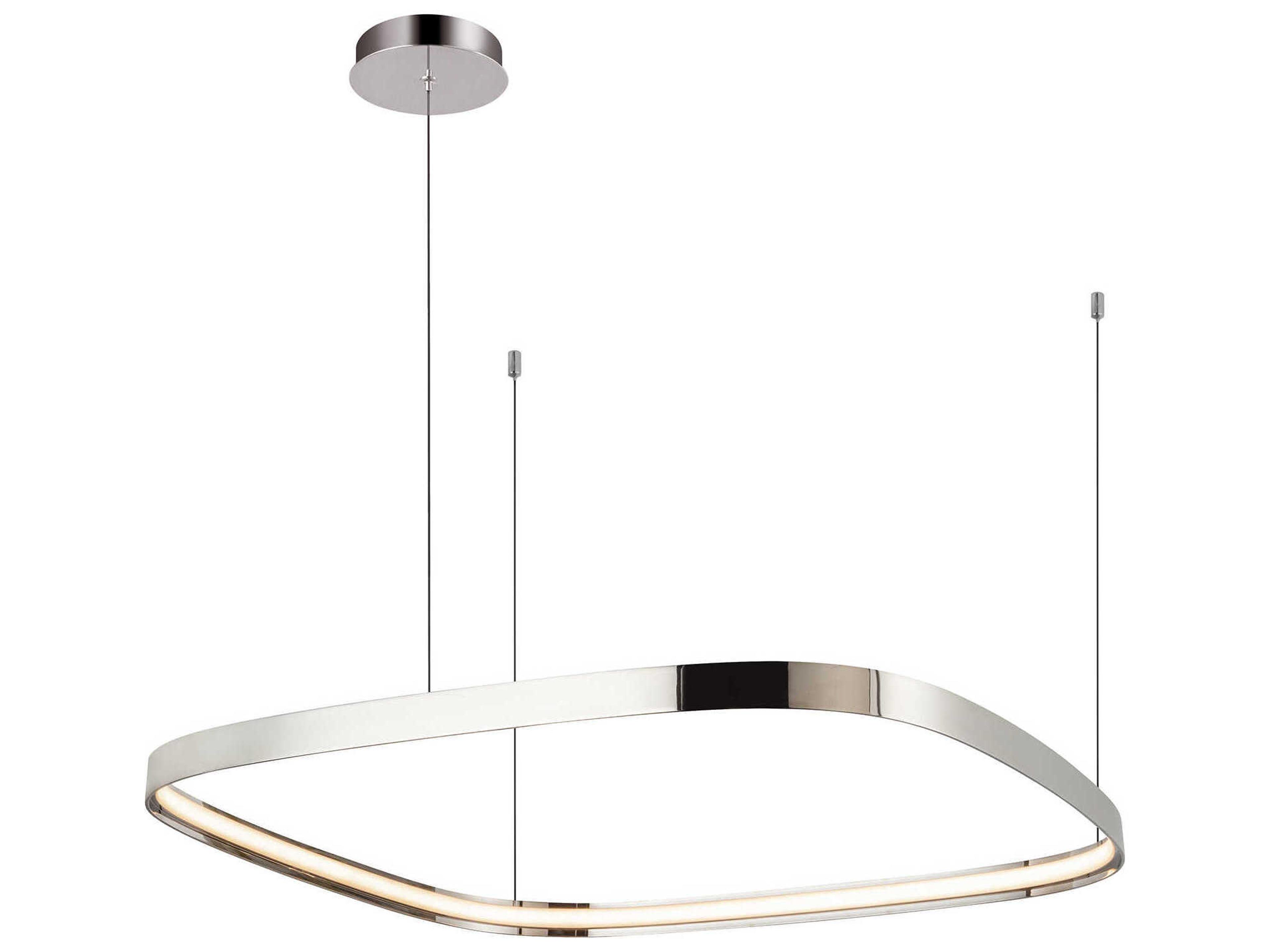 Kuzco Lighting Yukon Polished Nickel Pendant