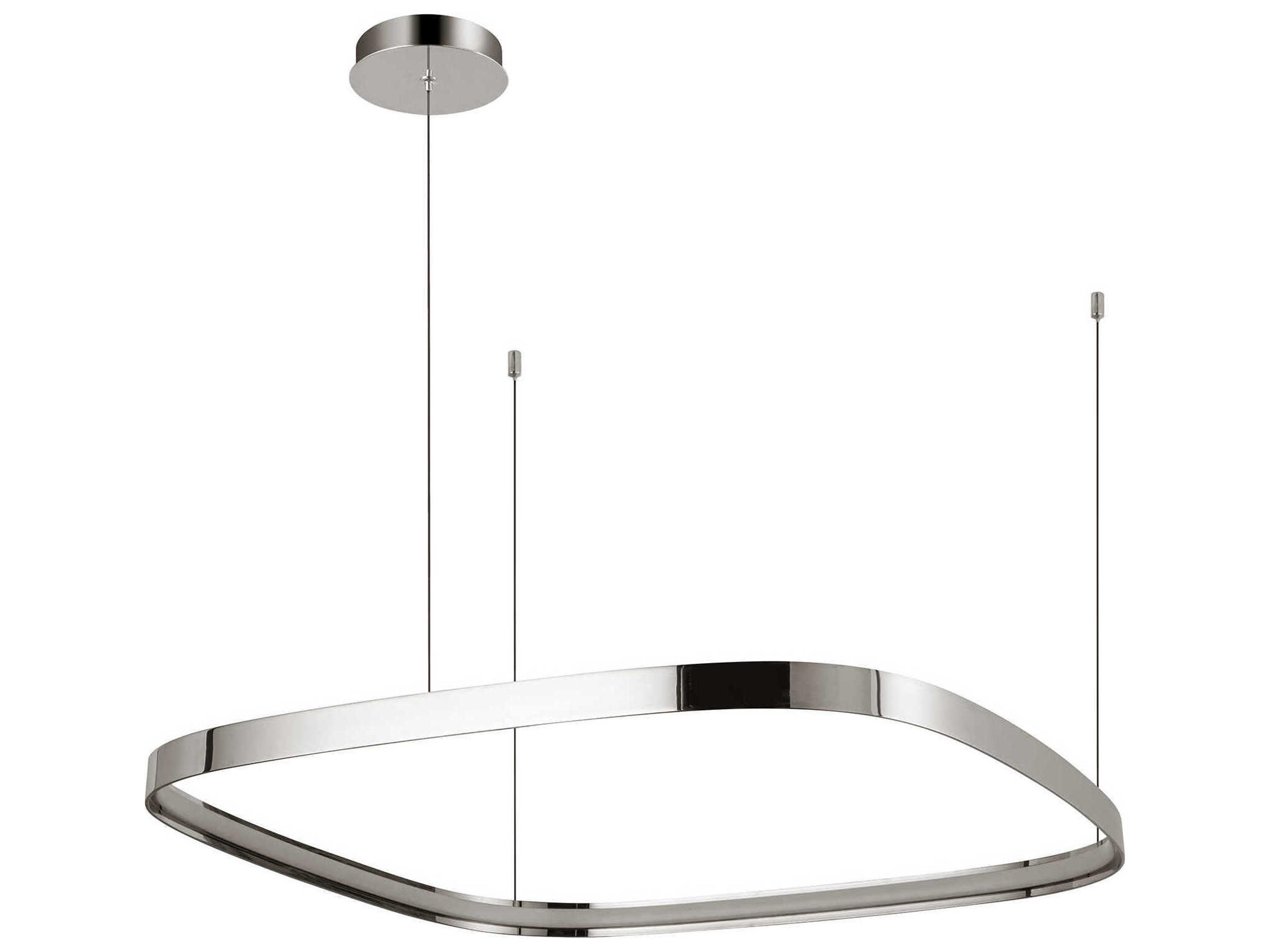 Kuzco Lighting Yukon Polished Nickel Pendant