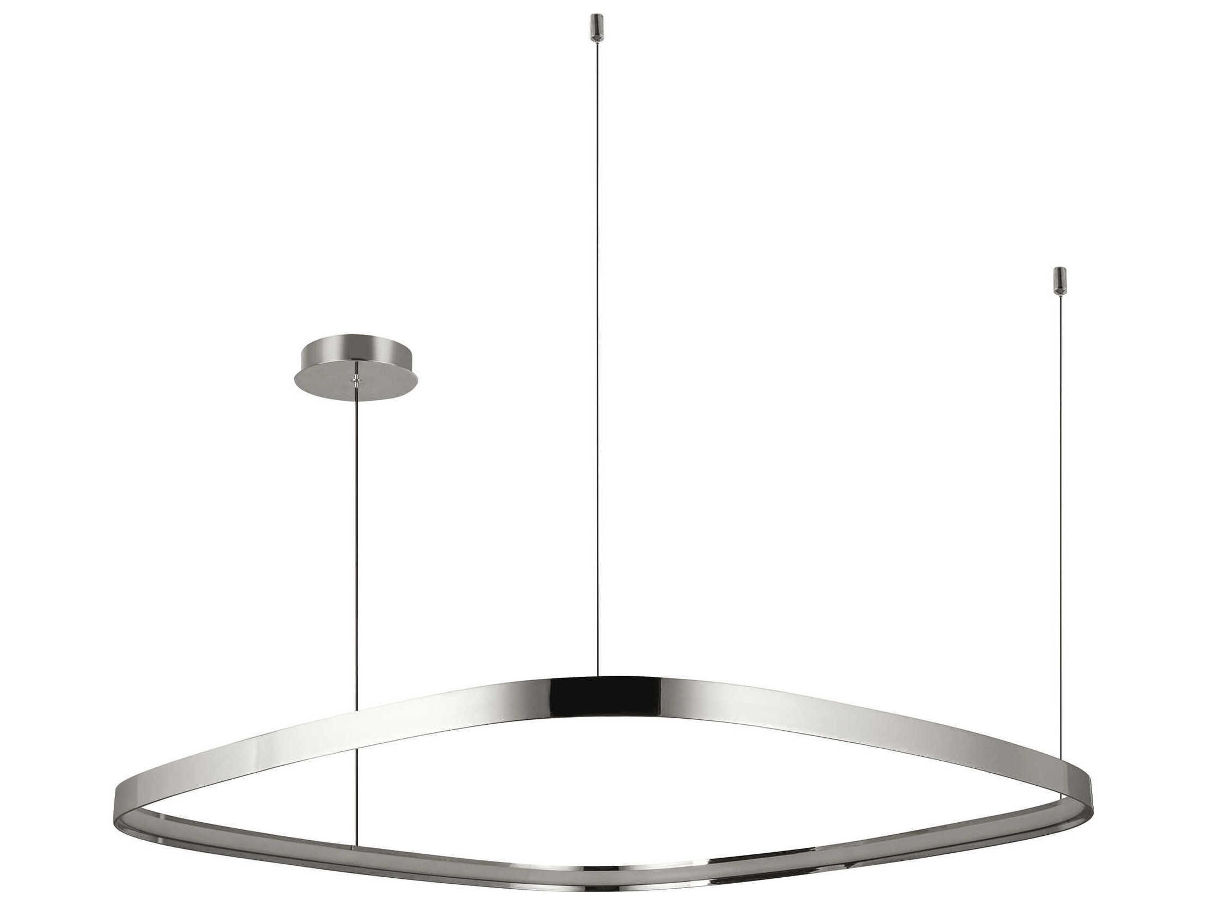 Kuzco Lighting Yukon Polished Nickel Pendant