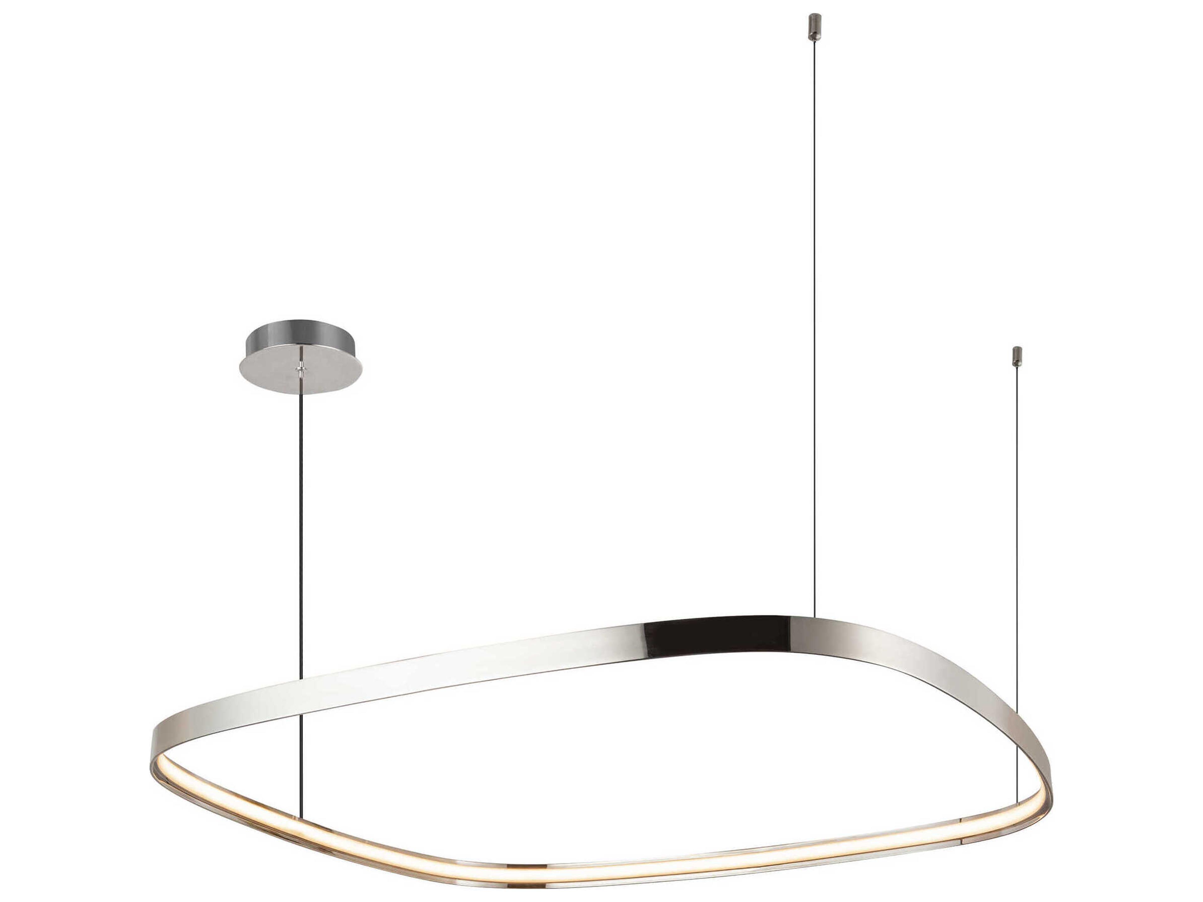 Kuzco Lighting Yukon Polished Nickel Pendant