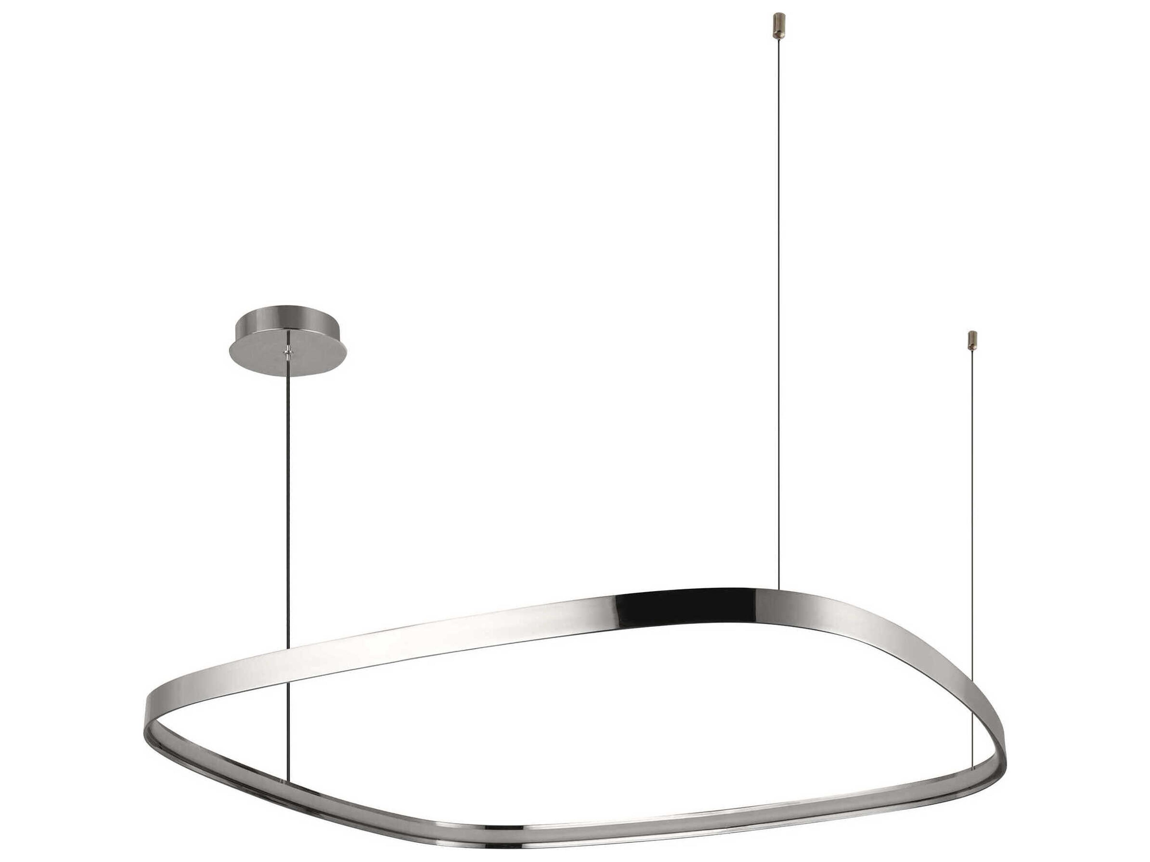 Kuzco Lighting Yukon Polished Nickel Pendant