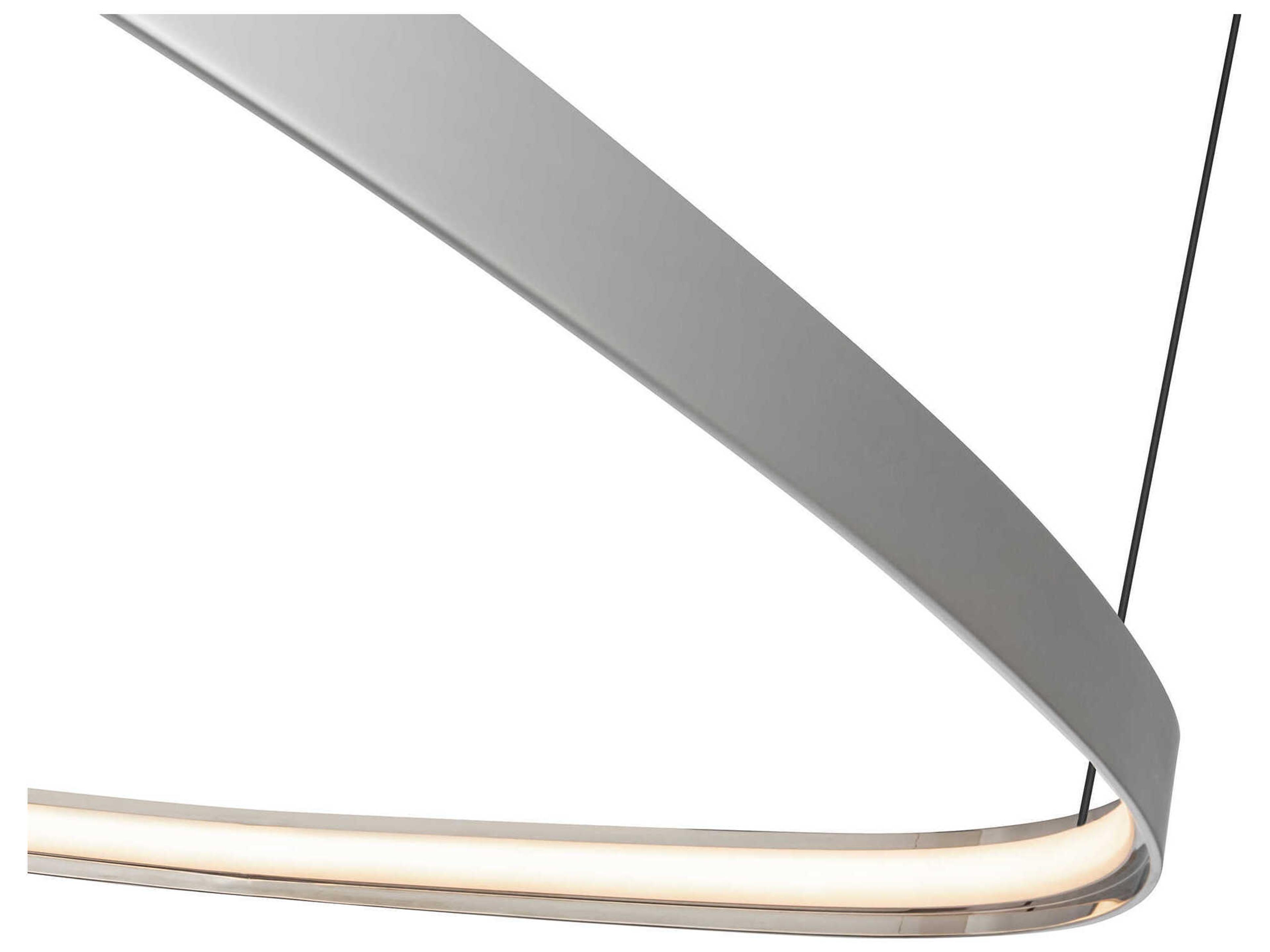 Kuzco Lighting Yukon Polished Nickel Pendant