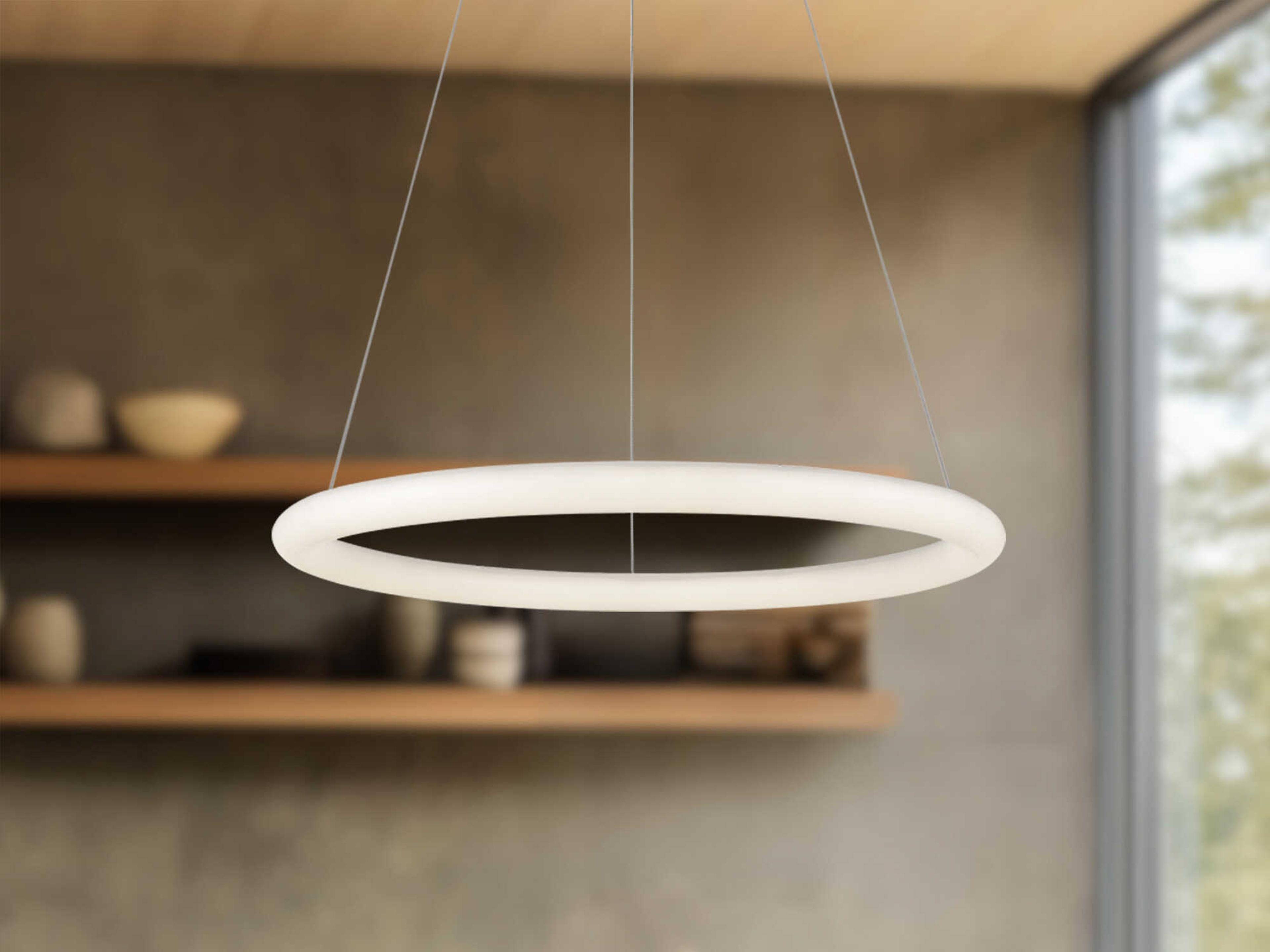 Kuzco Lighting Cumulus Minor White Round Pendant