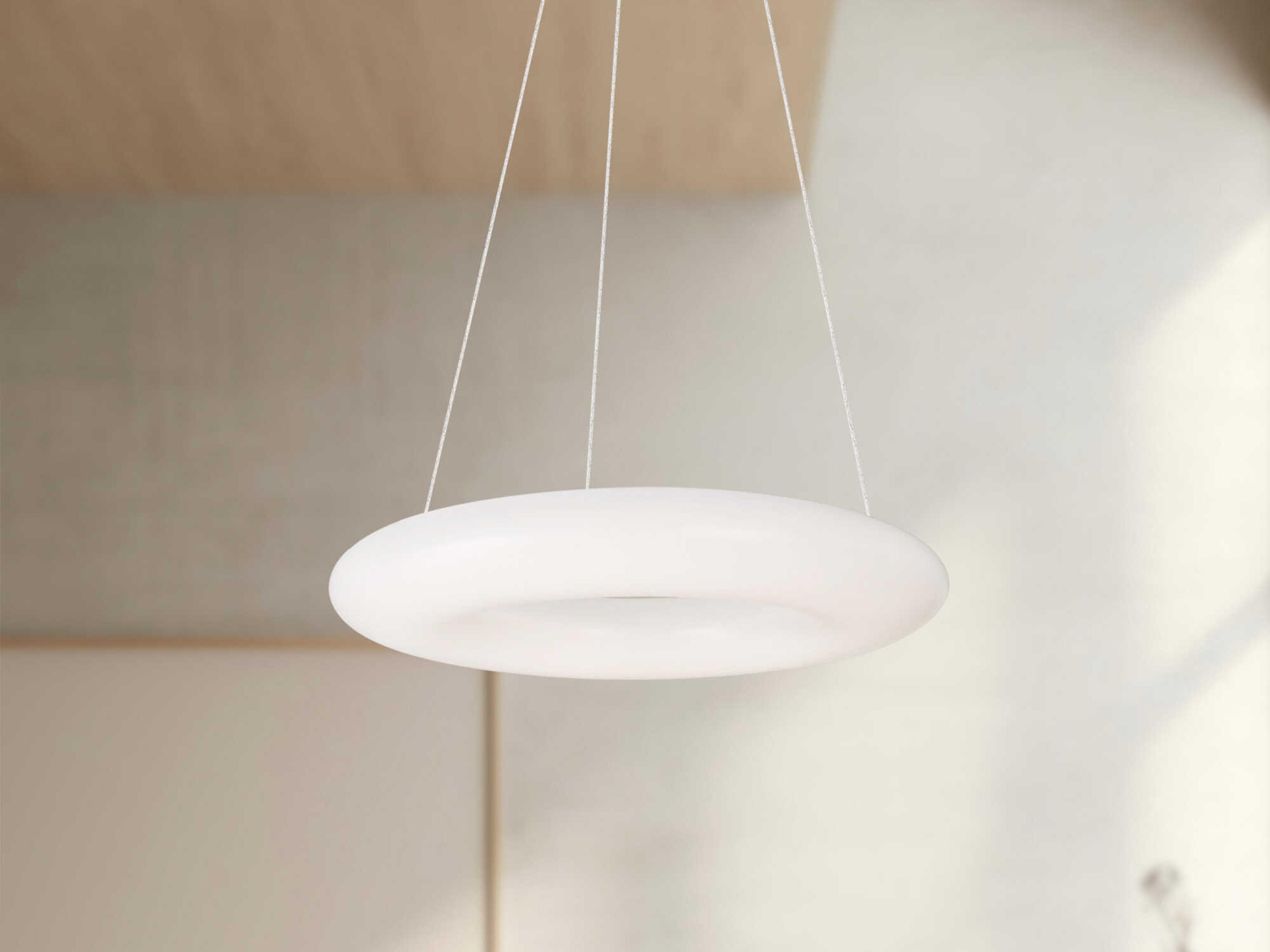 Kuzco Lighting Cumulus White Round Pendant