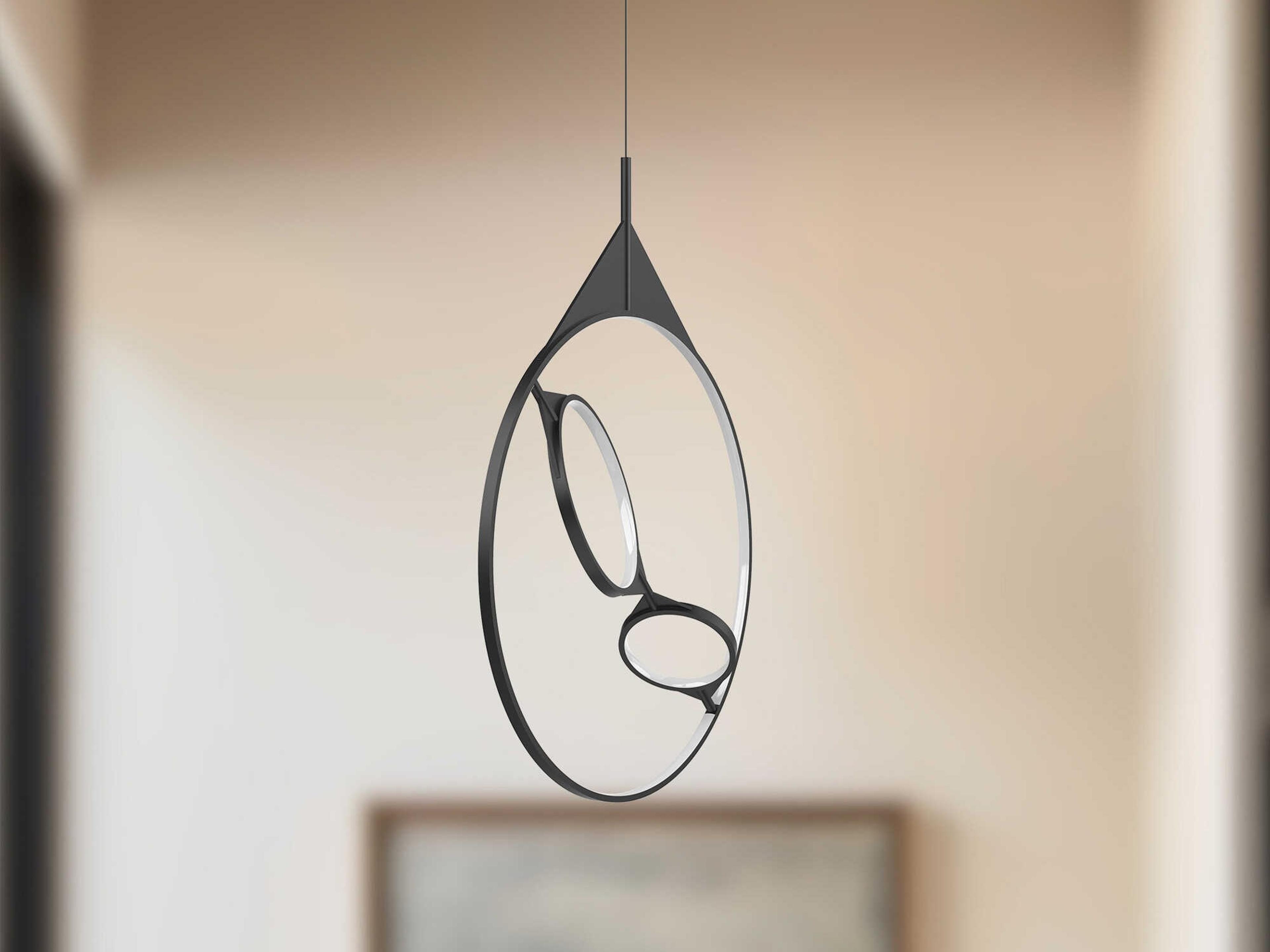 Kuzco Lighting Serif Black Pendant