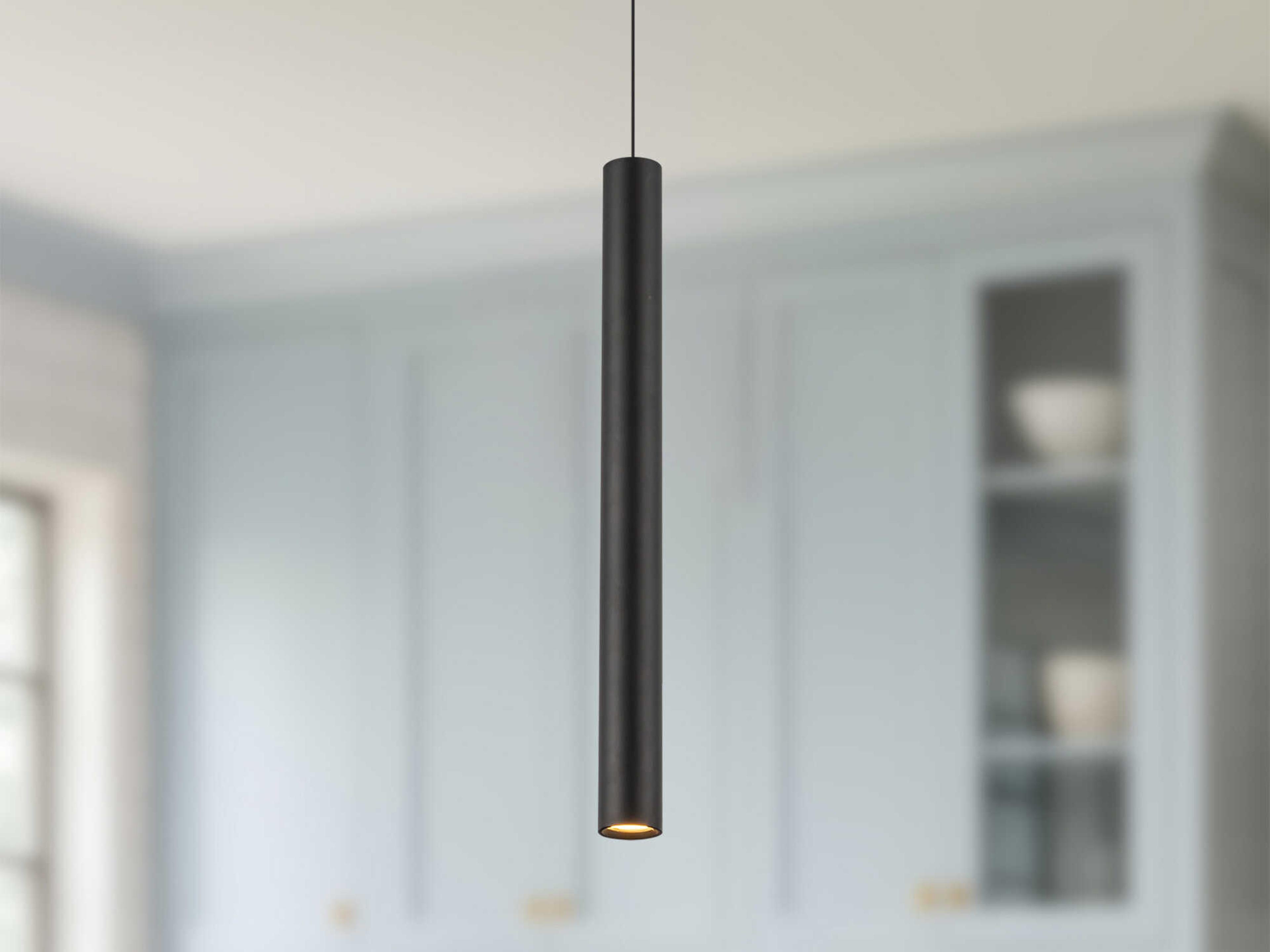 Kuzco Lighting Mason Urban Bronze Cylinder Mini Pendant