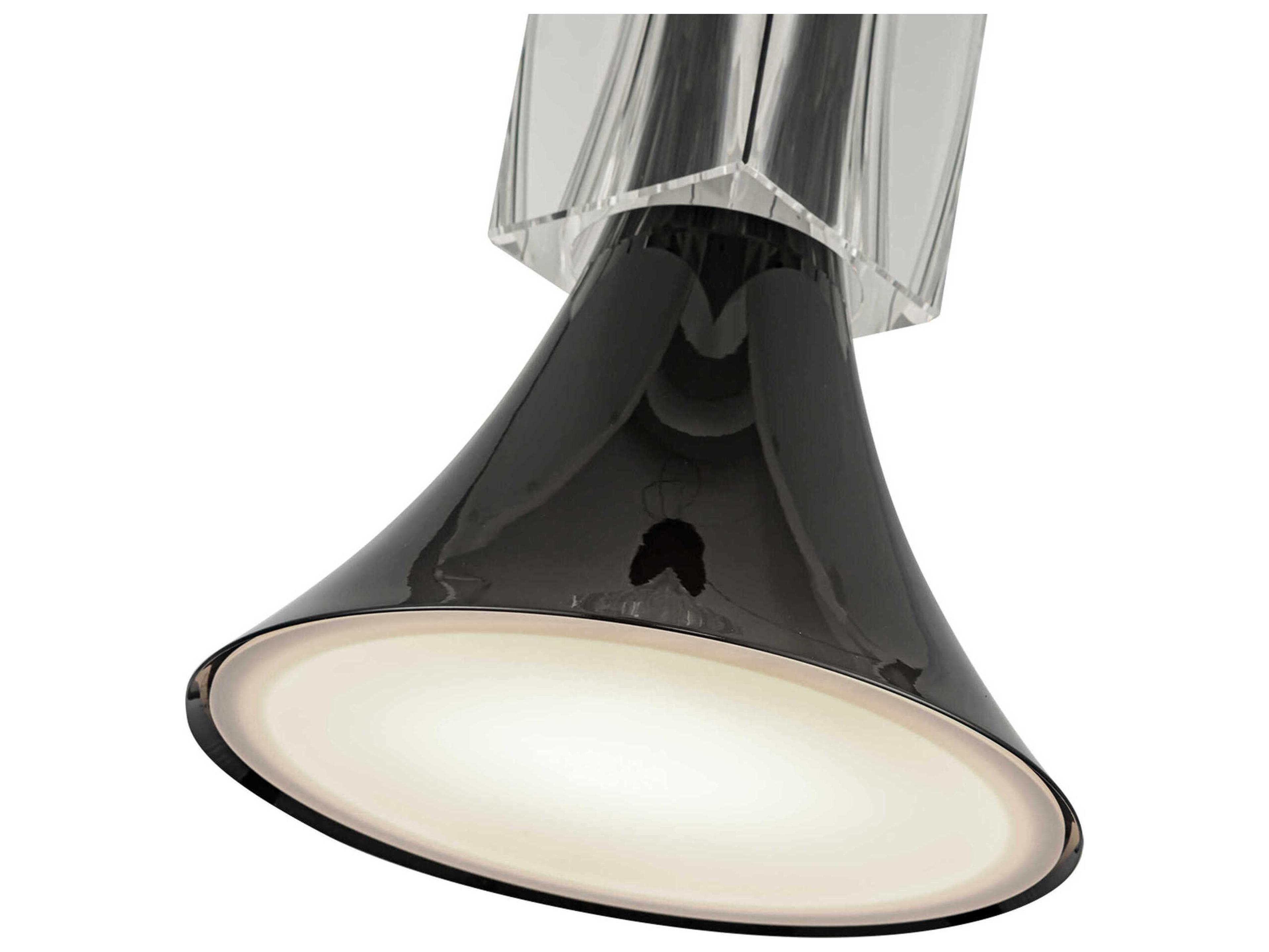 Kuzco Lighting Floe Glossy Black Mini Pendant