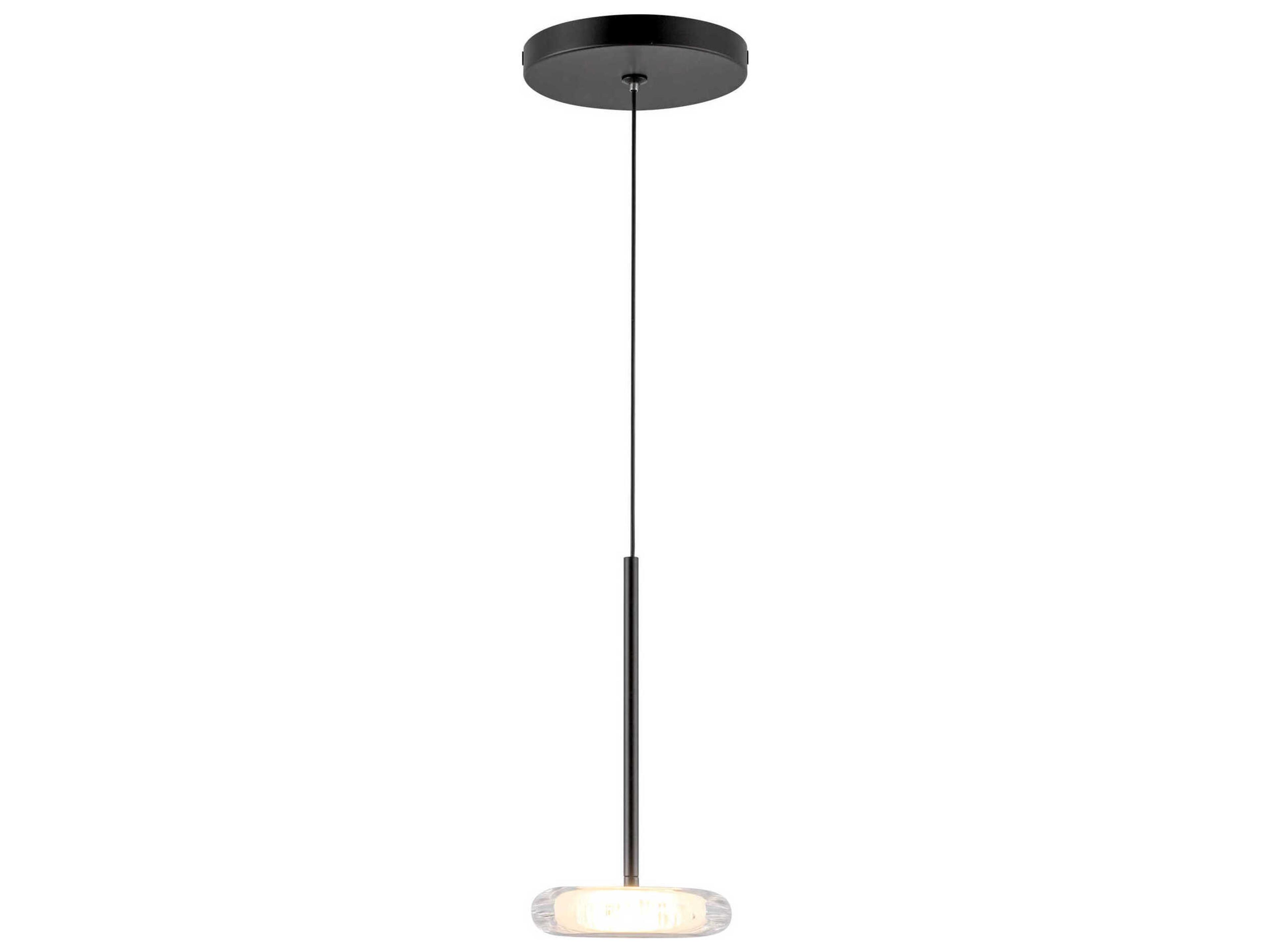 Kuzco Lighting Stephord Black Round Mini Pendant