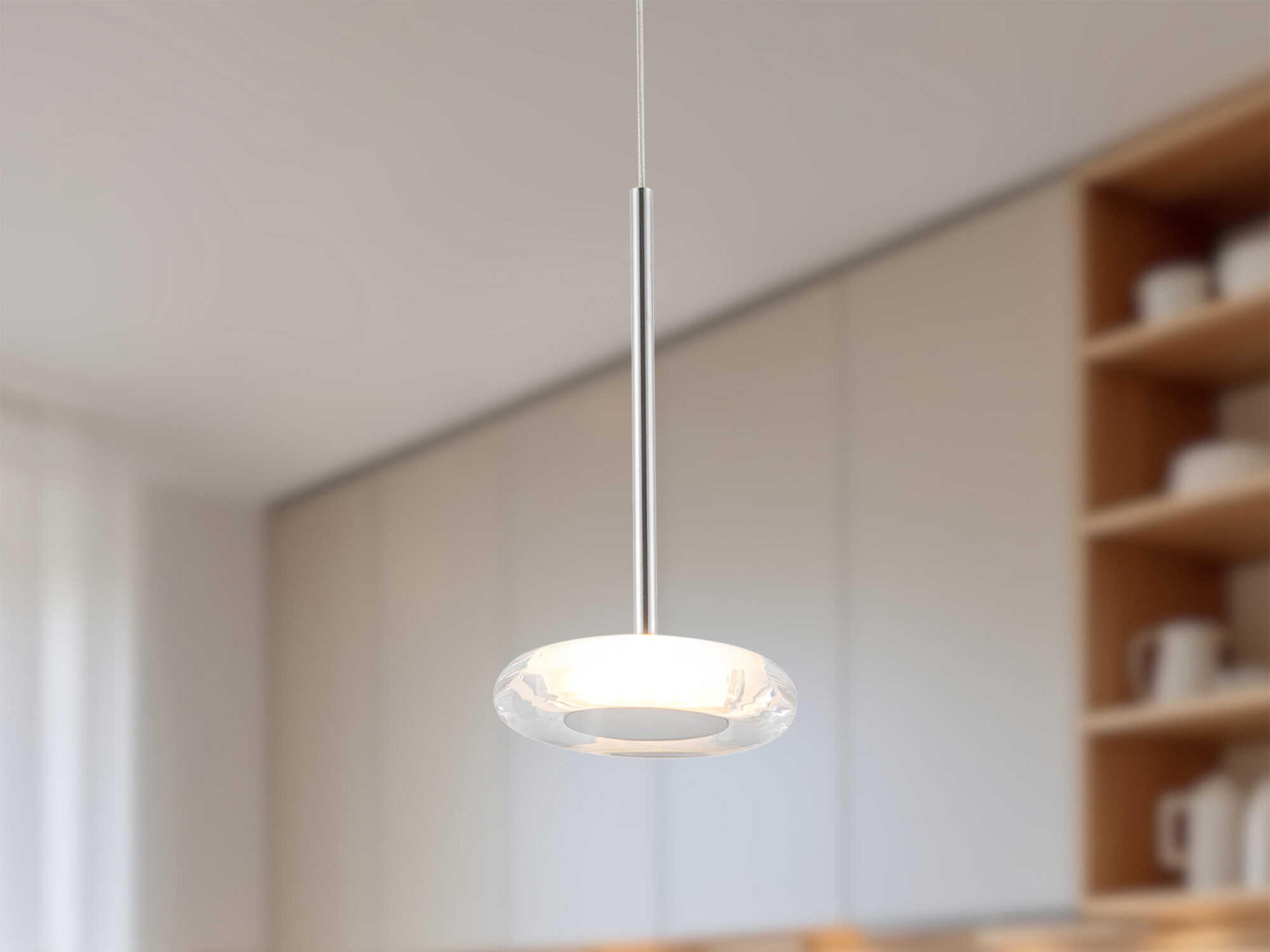 Kuzco Lighting Stephord Chrome Round Mini Pendant