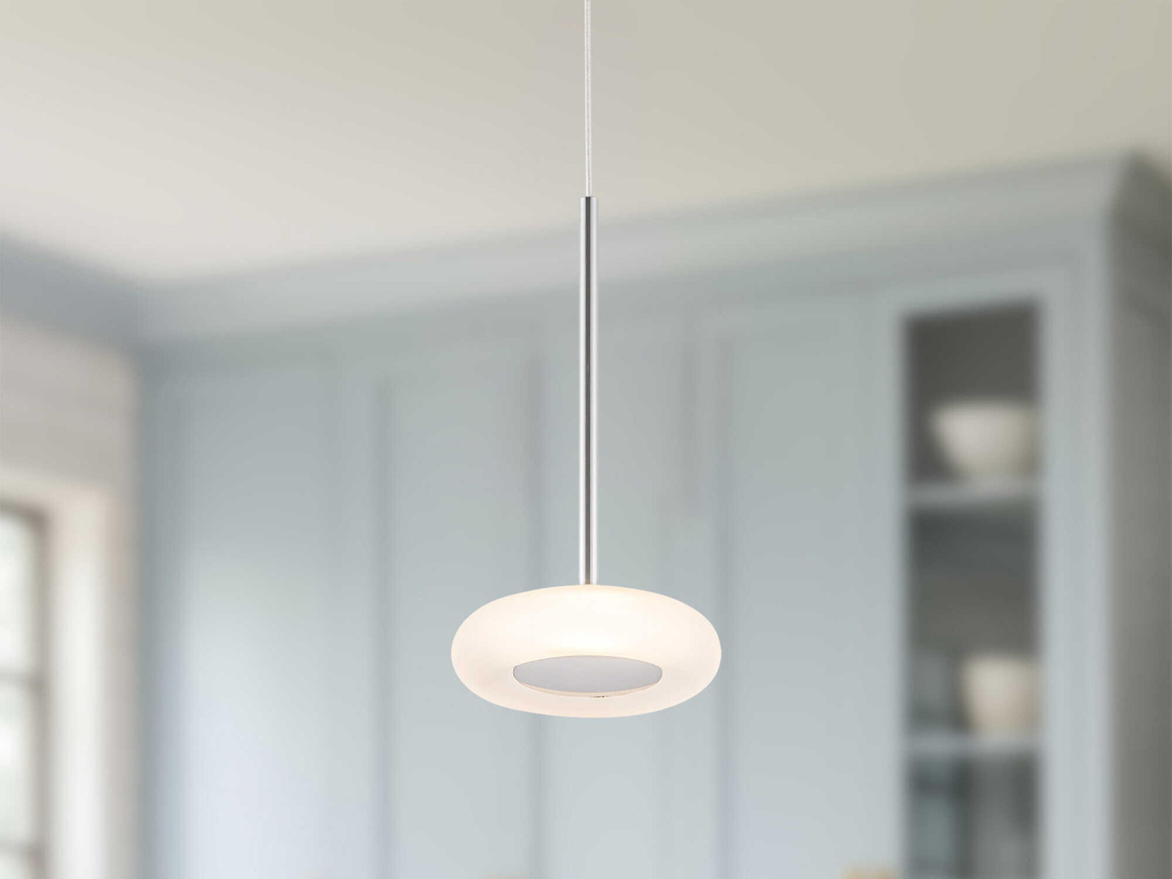 Kuzco Lighting Stephord Chrome Round Mini Pendant