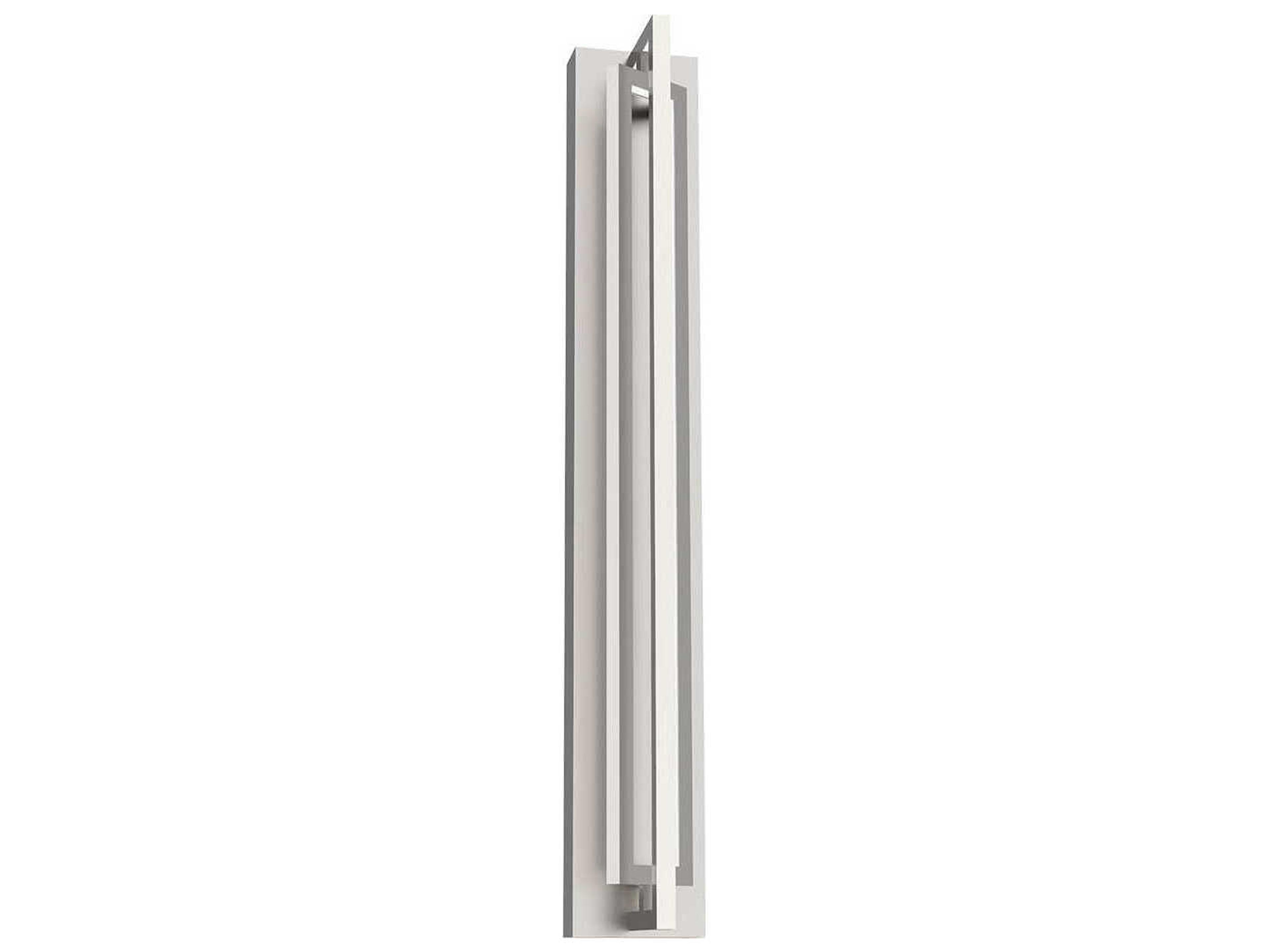 Kuzco Lighting Mondrian Brushed Nickel Linear Semi Flush Mount