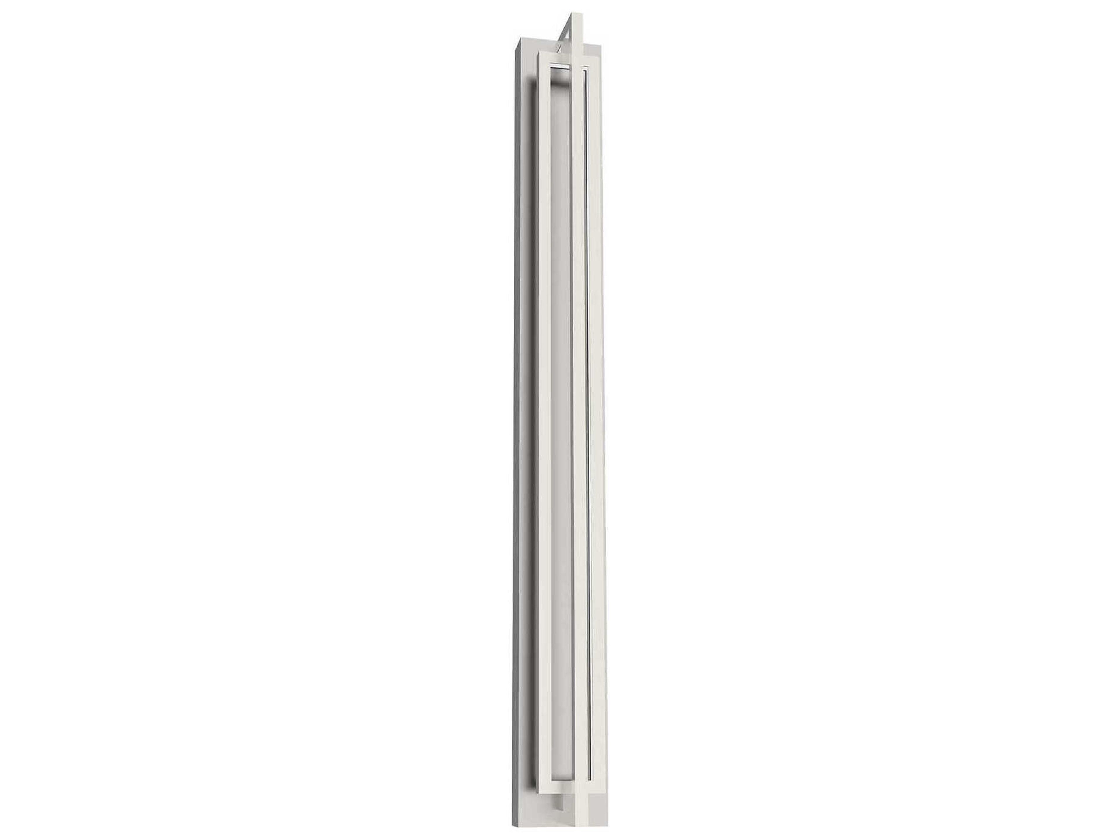 Kuzco Lighting Mondrian Brushed Nickel Linear Semi Flush Mount