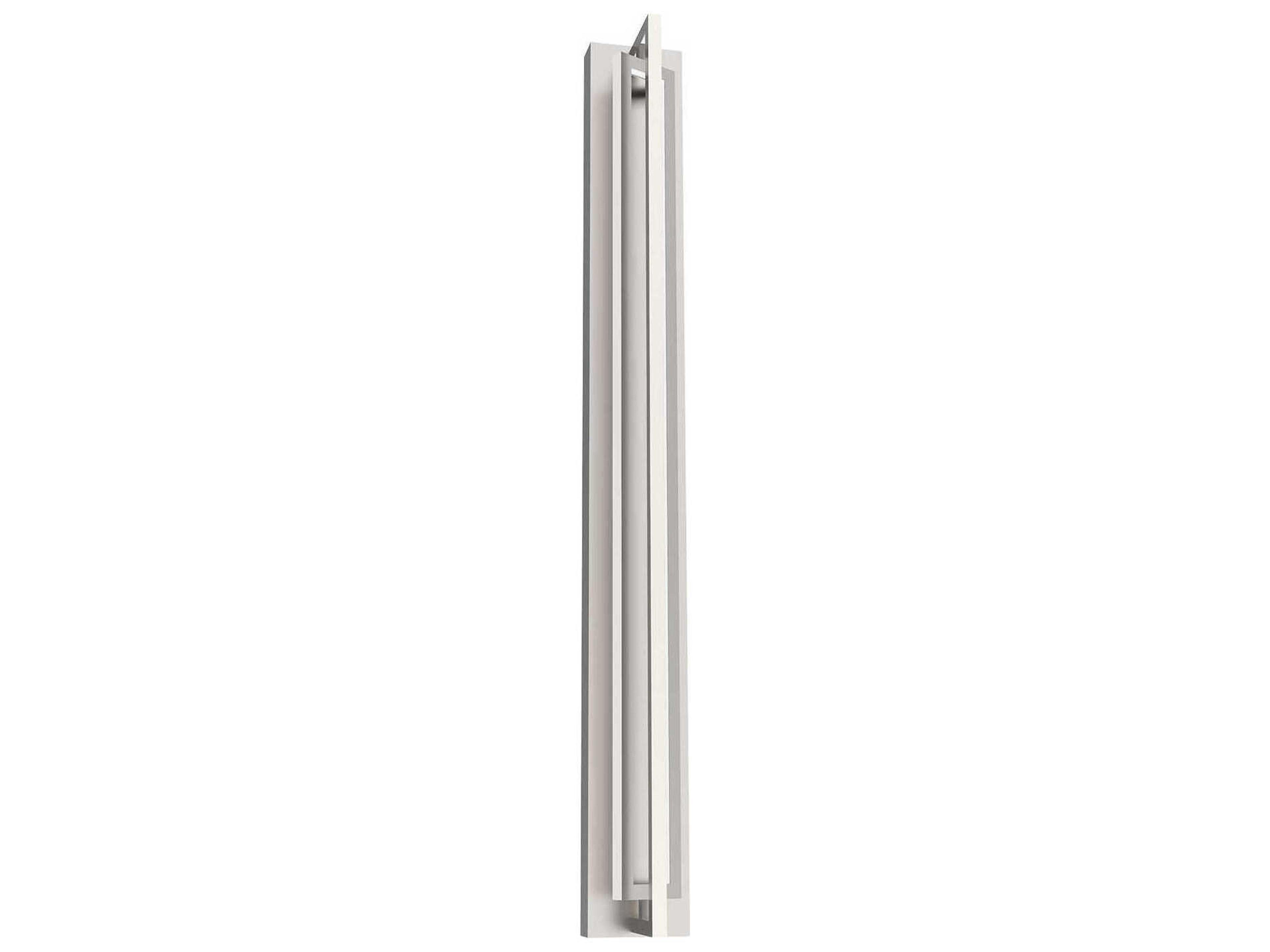 Kuzco Lighting Mondrian Brushed Nickel Linear Semi Flush Mount