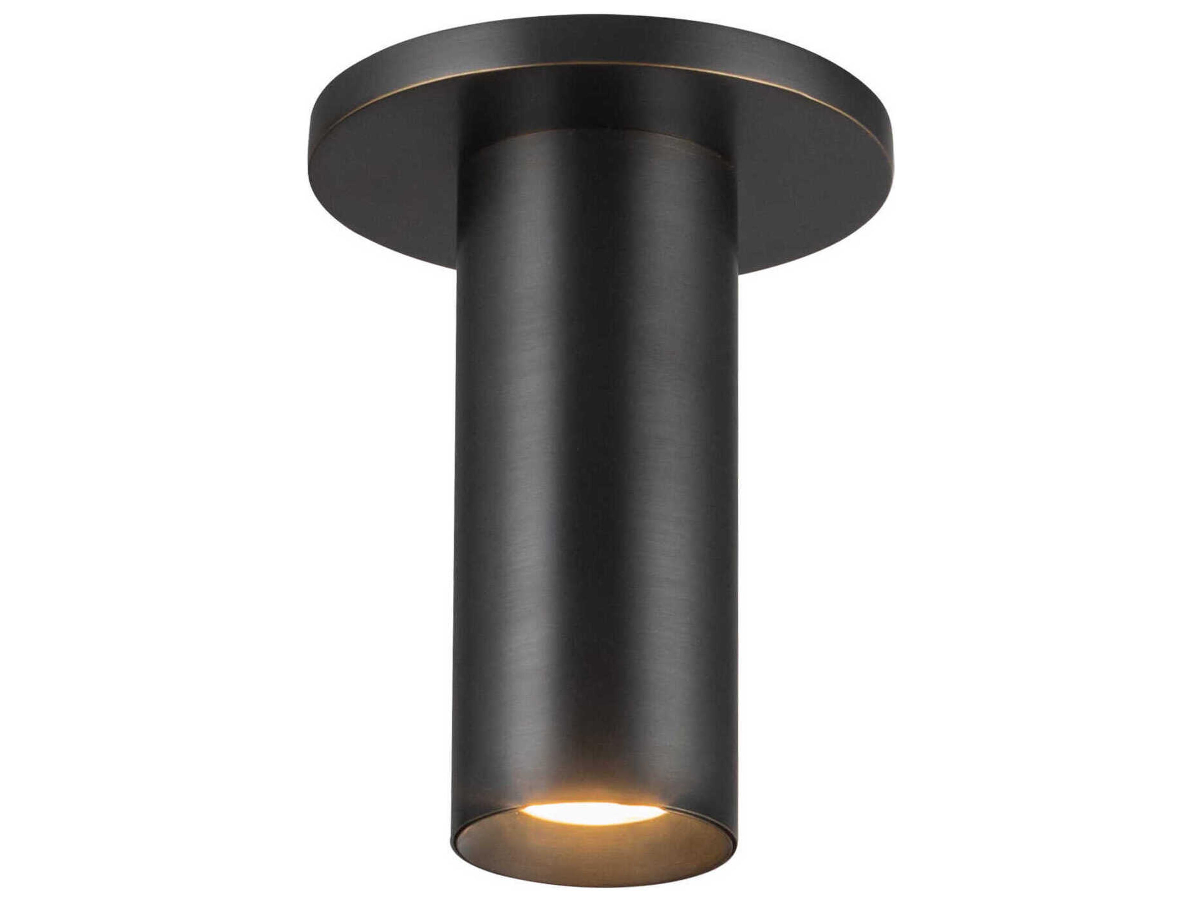 Mason Urban Bronze Cylinder Semi Flush Mount