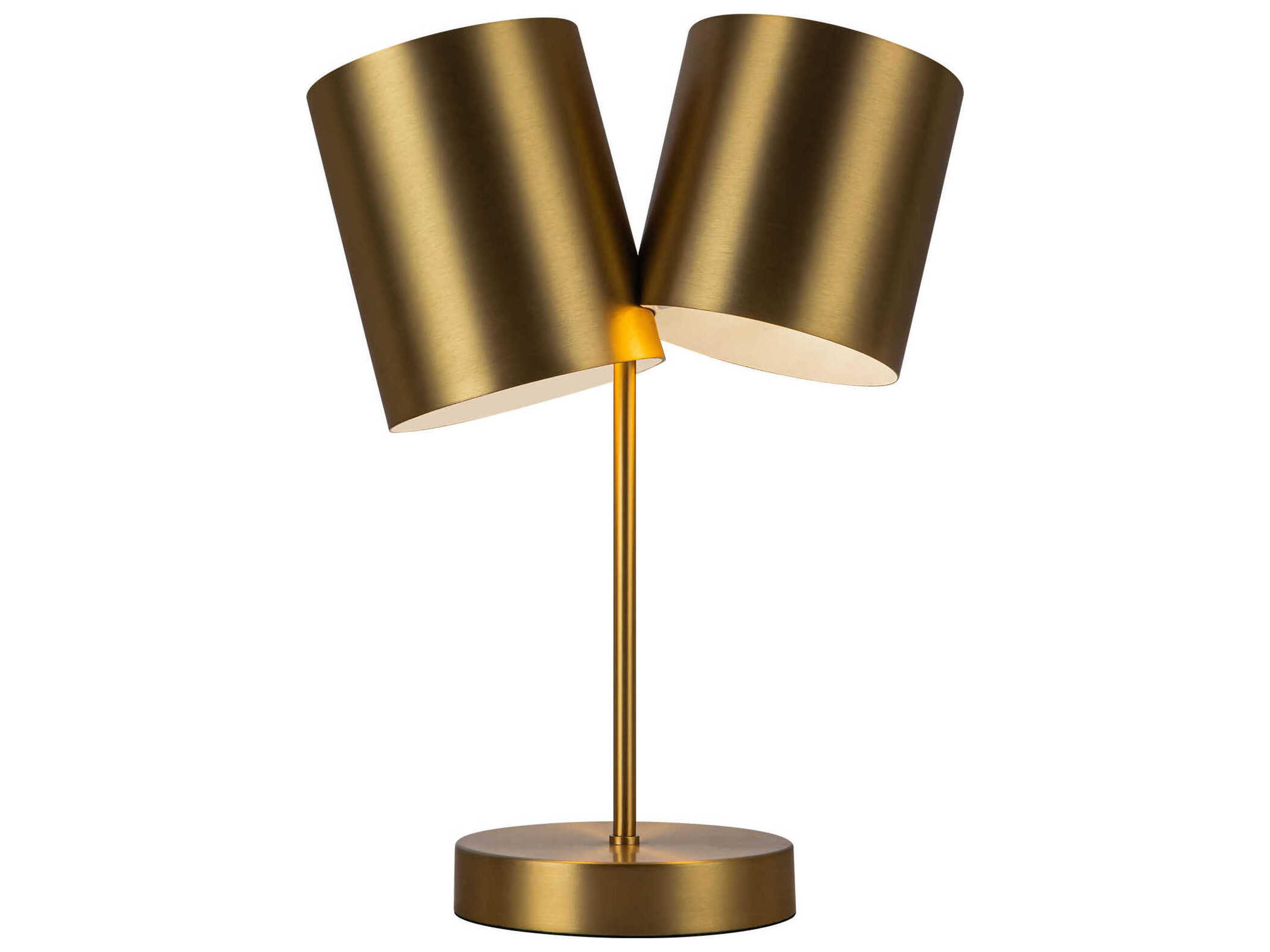 Keiko Brushed Gold Table Lamp